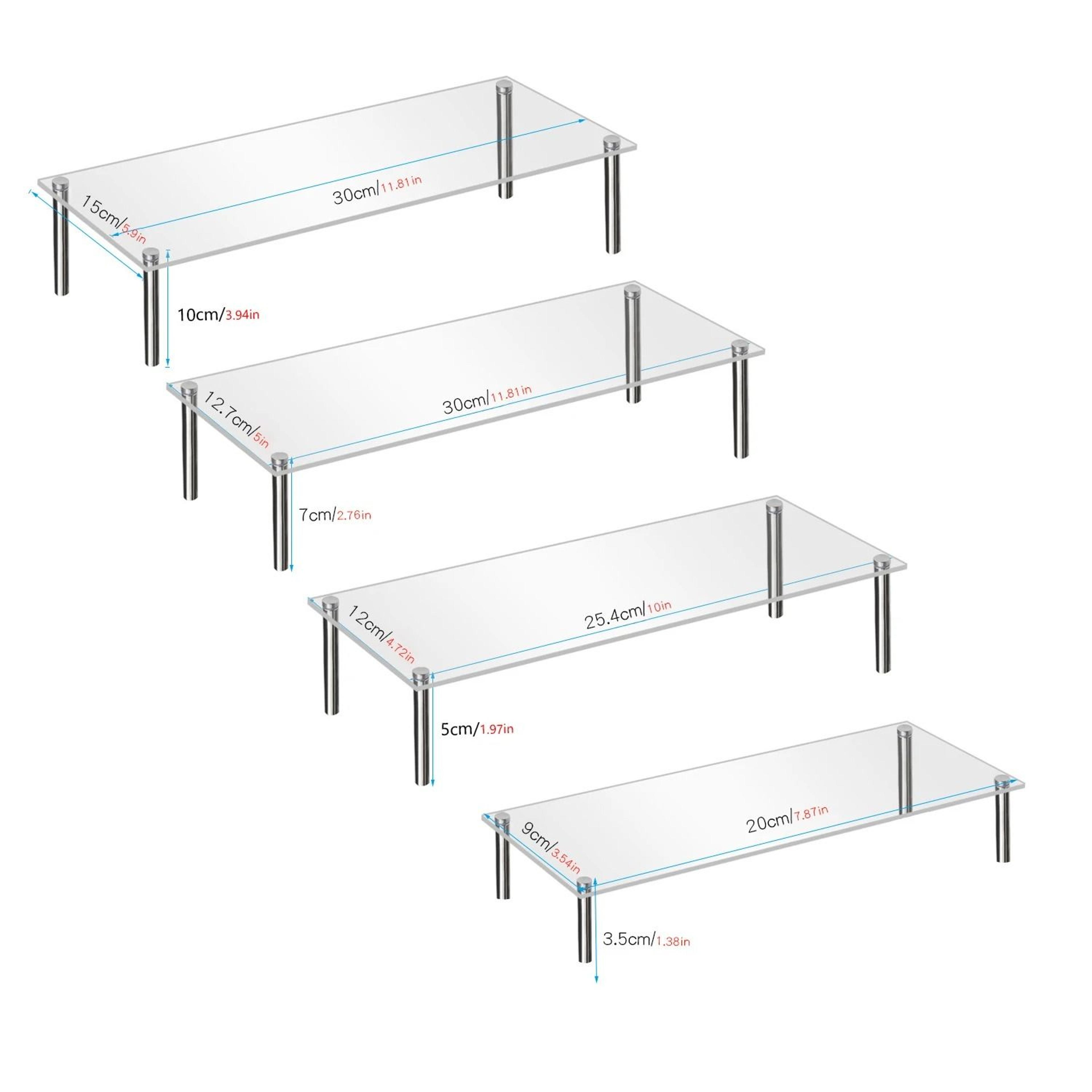 Clear Acrylic Display Stand For Cupcakes And Decor 5