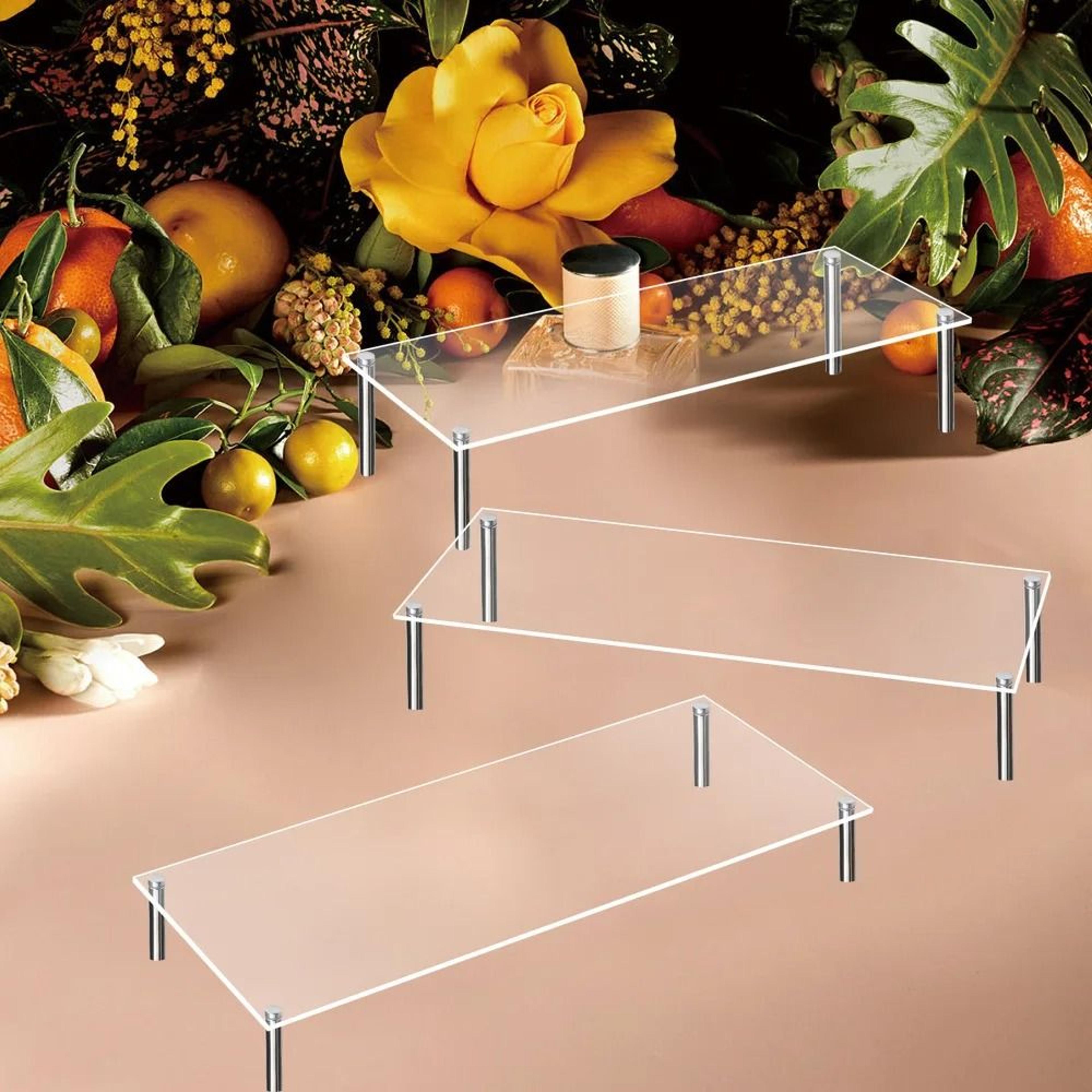 Clear Acrylic Display Stand For Cupcakes And Decor 0