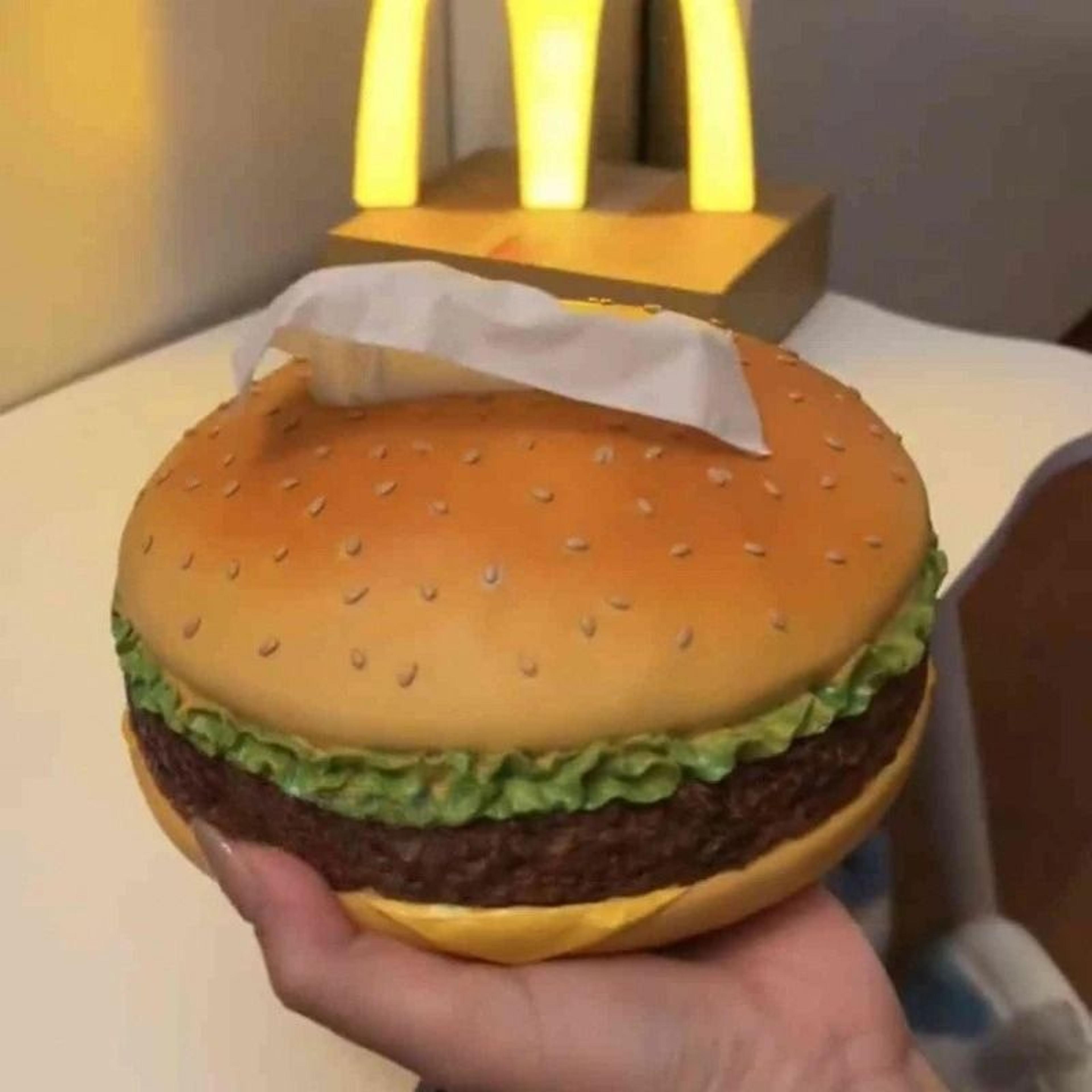 Hamburger Tissue Box Holder For Cute Home Decor 3