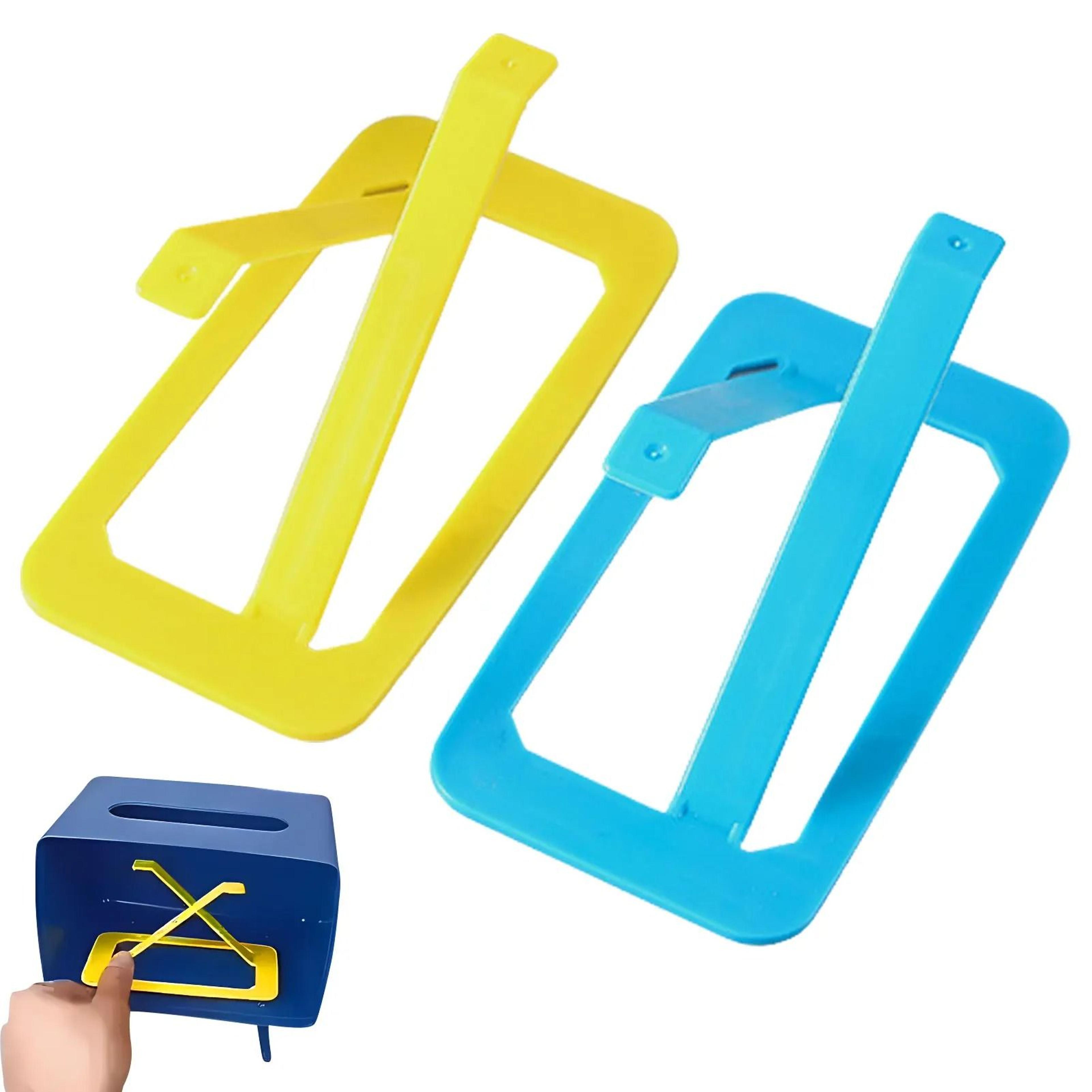 Automatic Tissue Box Spring Holder For Easy Paper Access 4