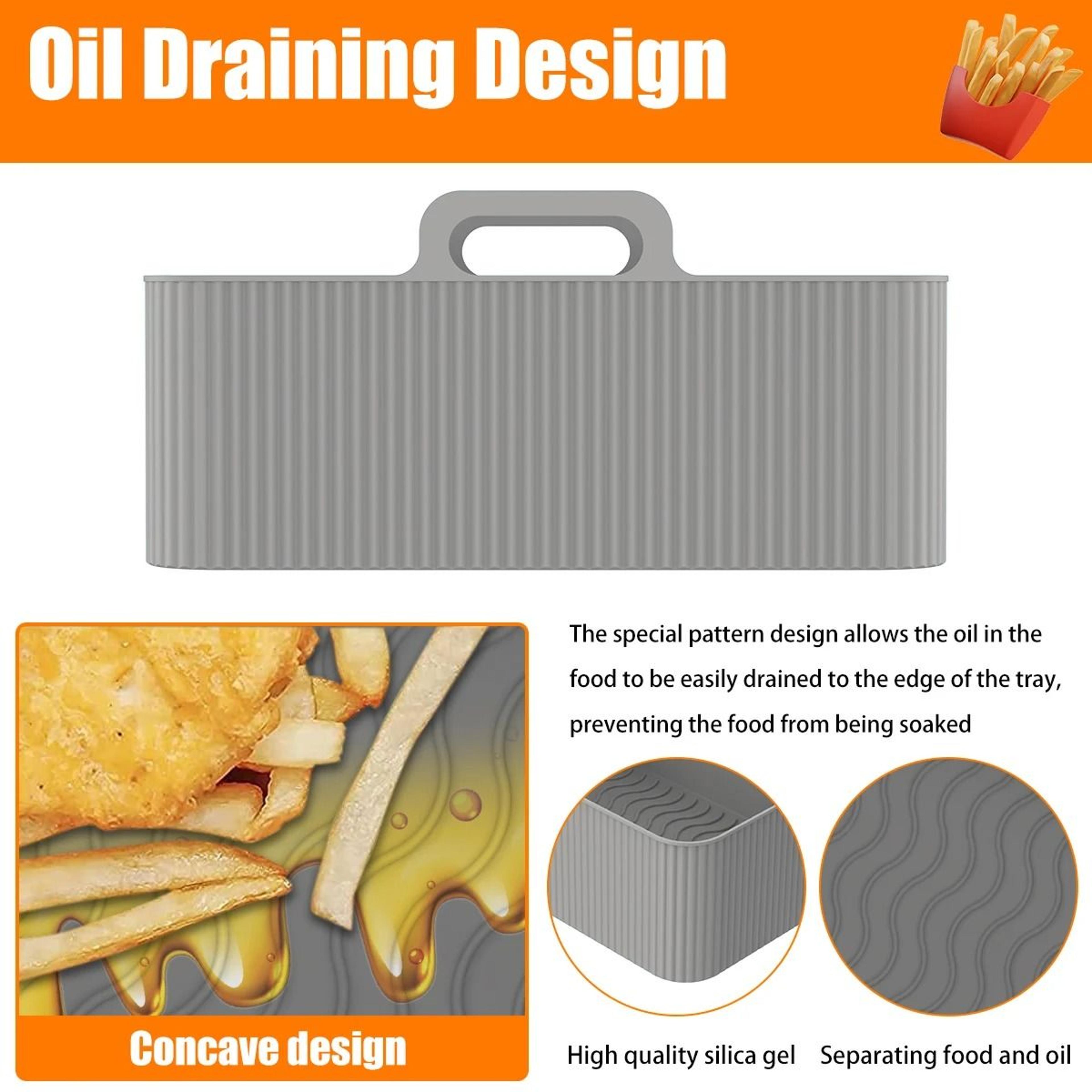 Reusable Silicone Air Fryer Liners For Easy Cleanup 7