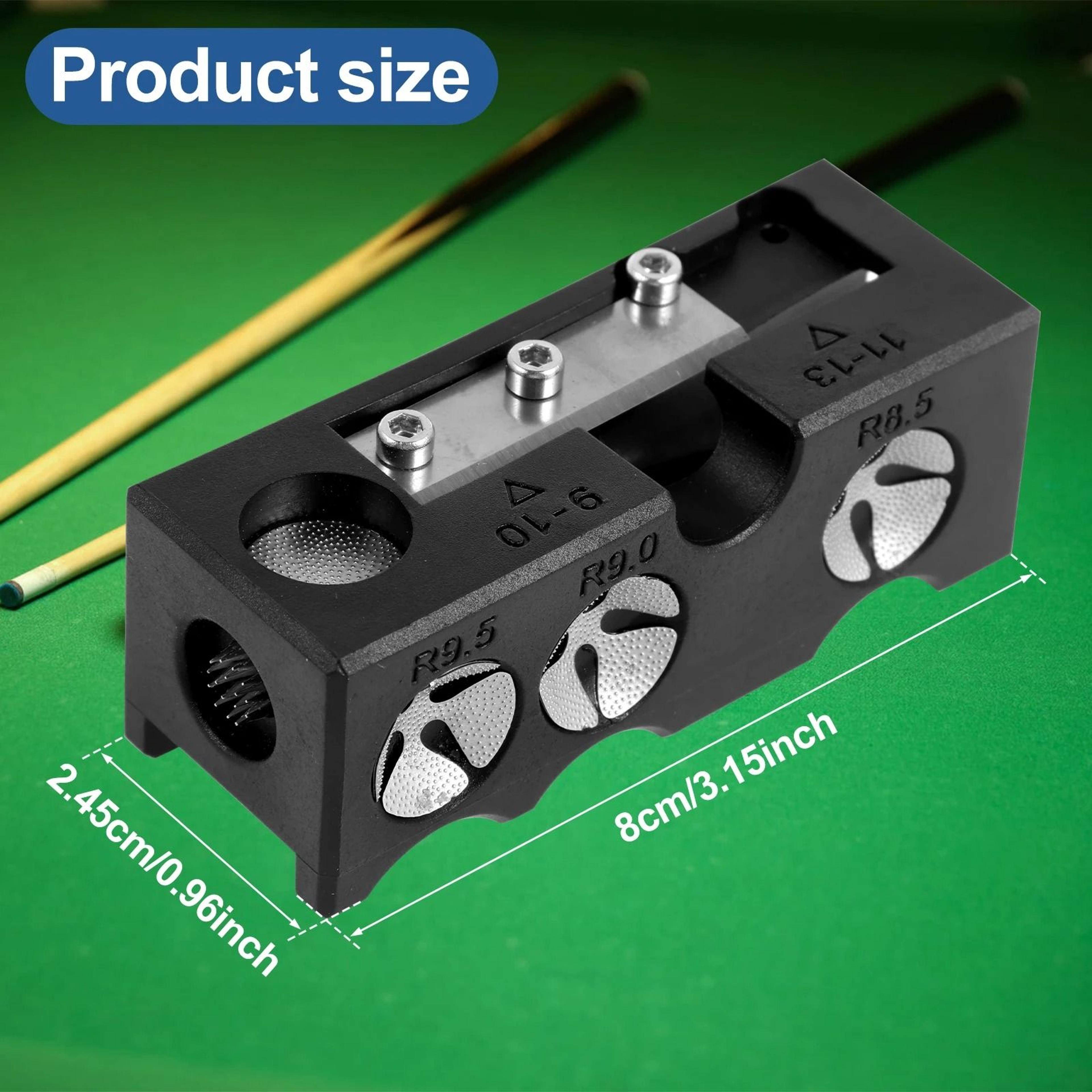 11 In 1 Aluminum Pool Cue Tip Shaper Repair Tool 3