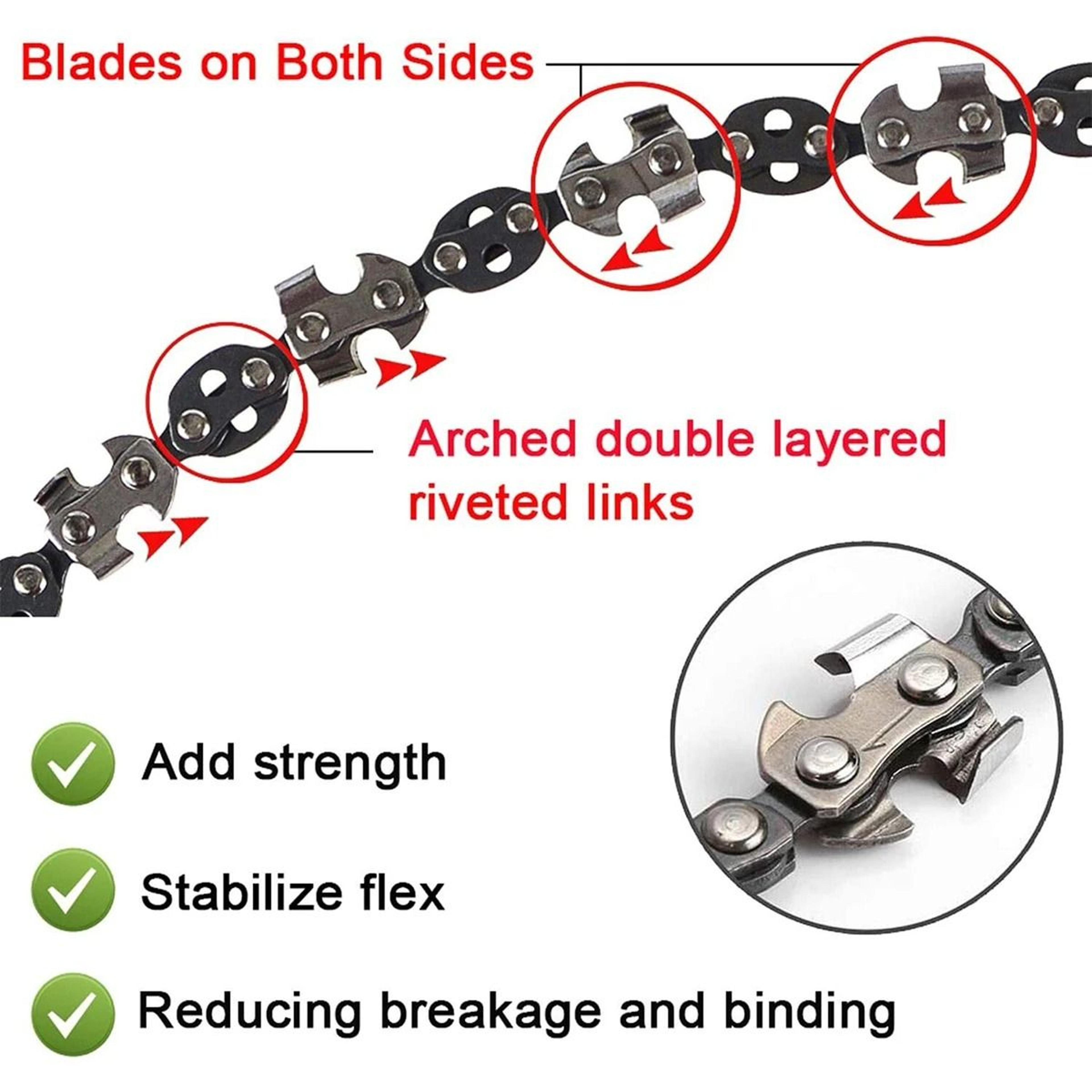 53 Inch Manual Rope Chain Saw For Tree Limb Cutting 4