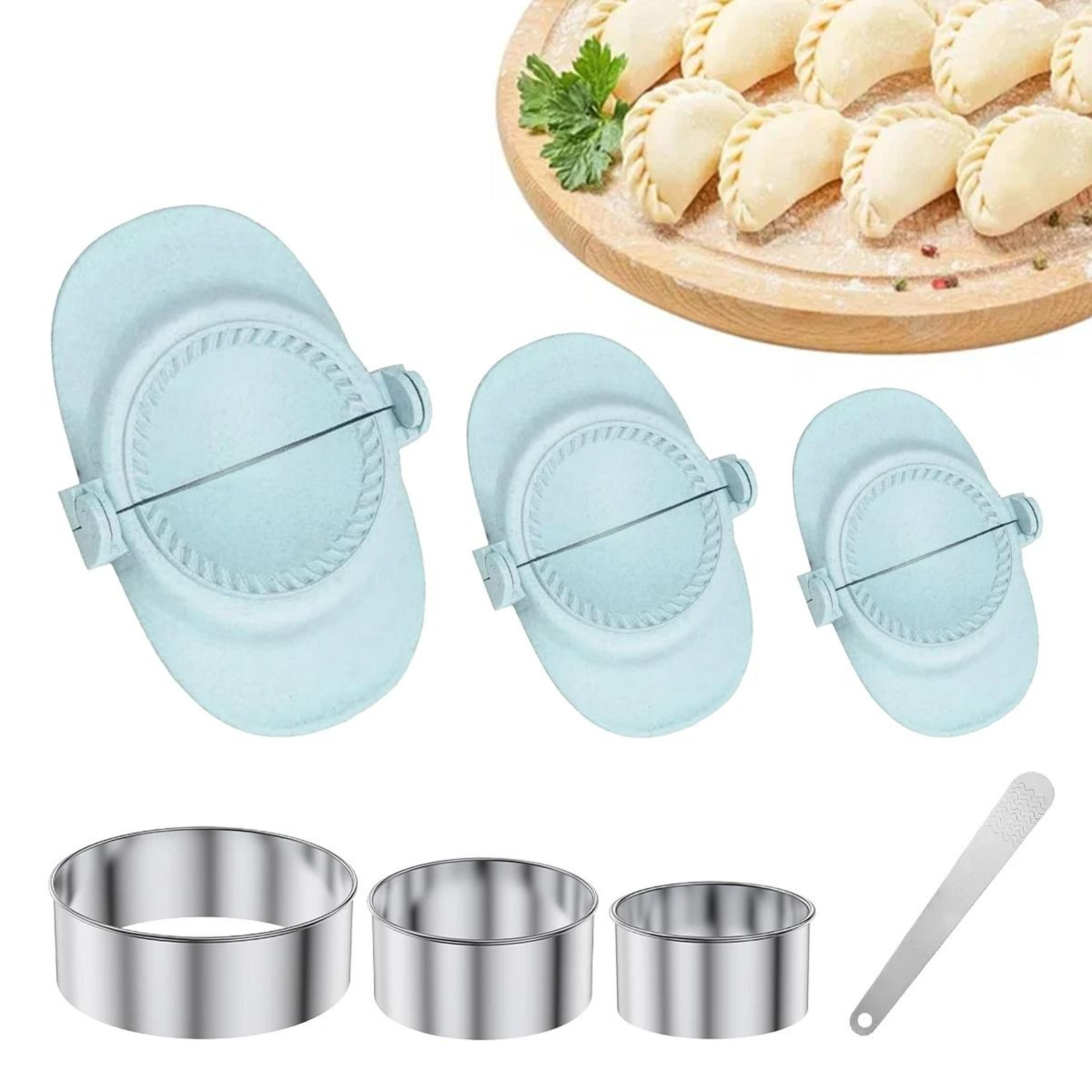 Stainless Steel Dumpling Maker Set For Empanadas And Pastries 1