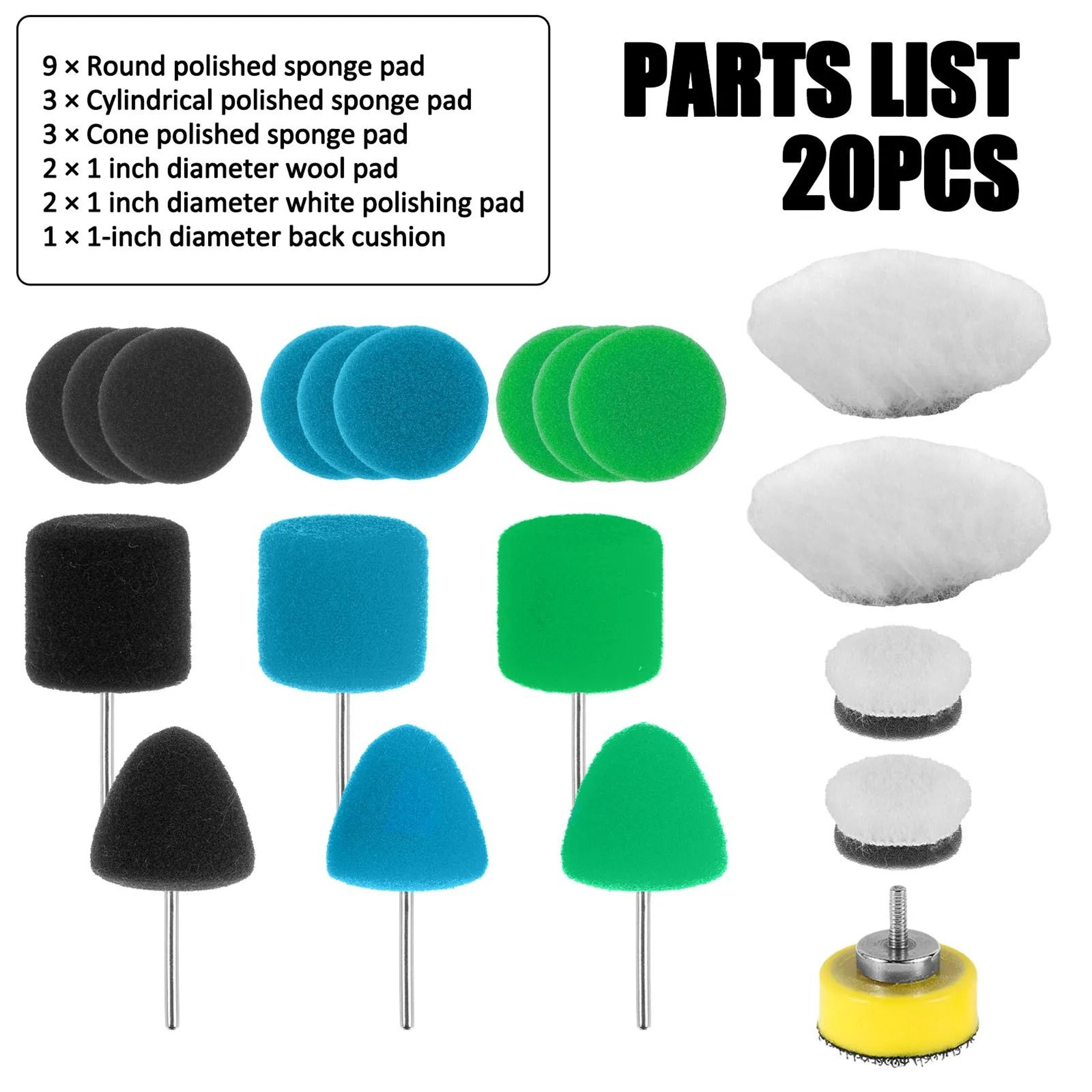 Mini Car Polishing Pad Set For Dremel Rotary Tools 5