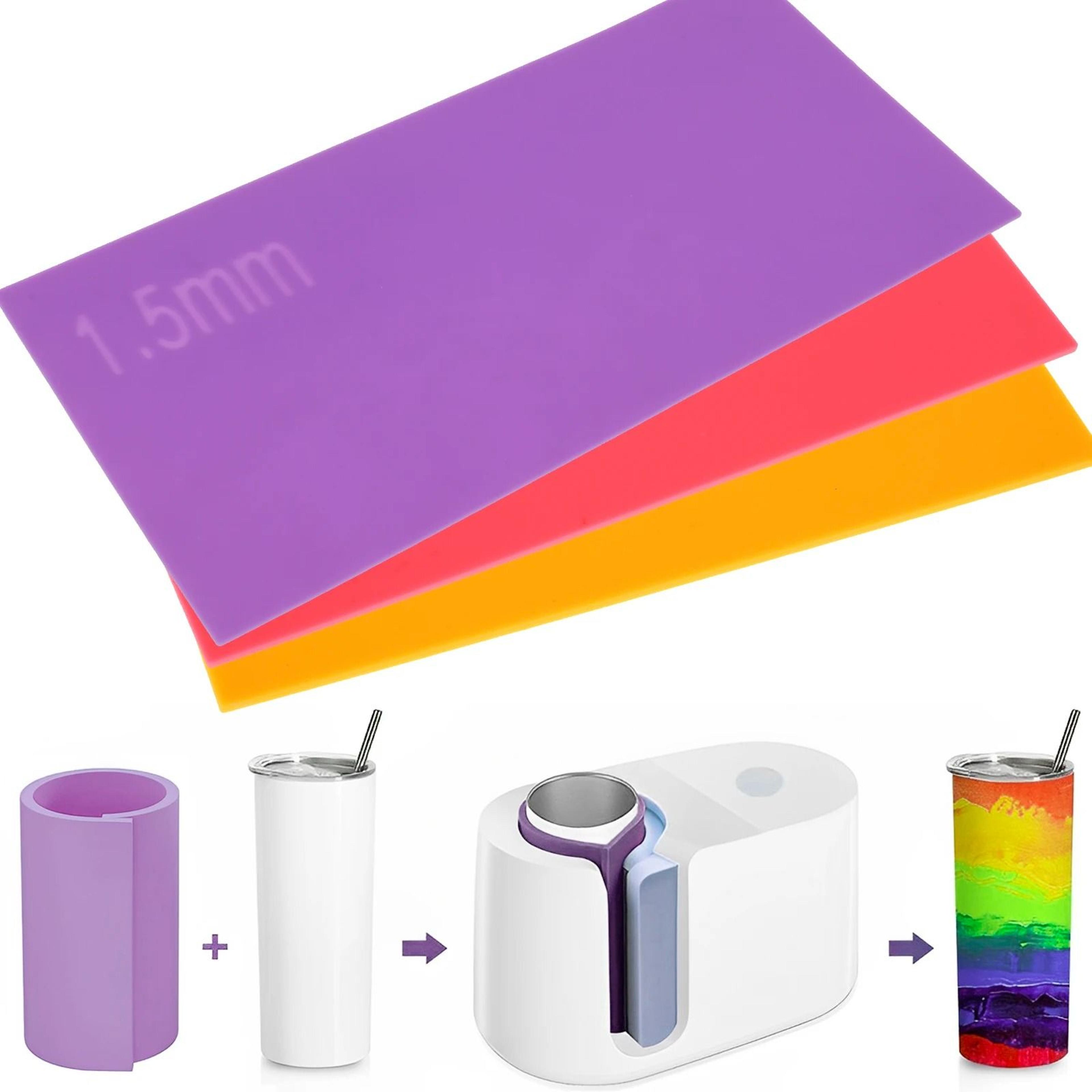 Silicone Sublimation Tumbler Wrap Set For Mug Press Machines 1