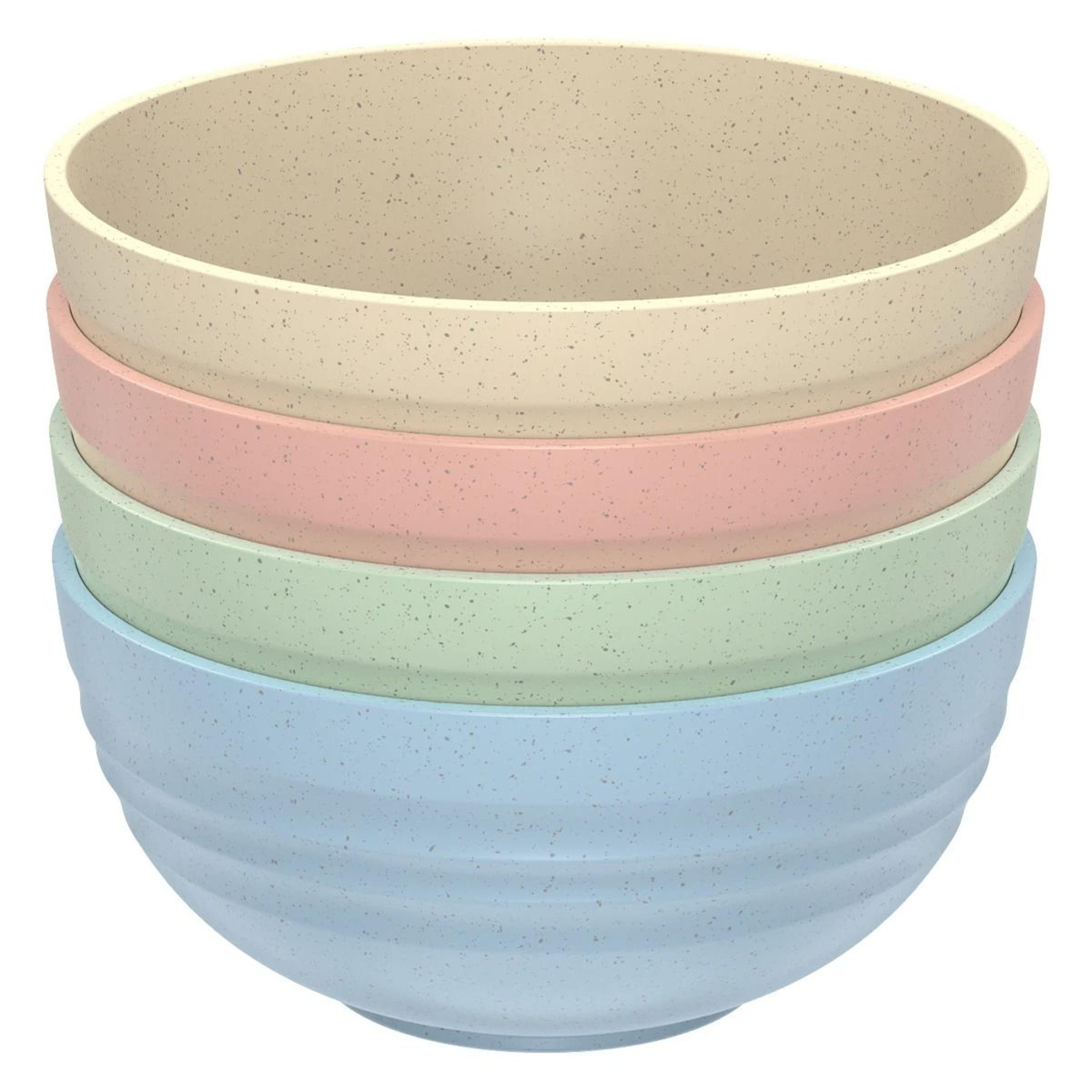 4 Piece Unbreakable Cereal Bowl Set For Everyday Meals 0