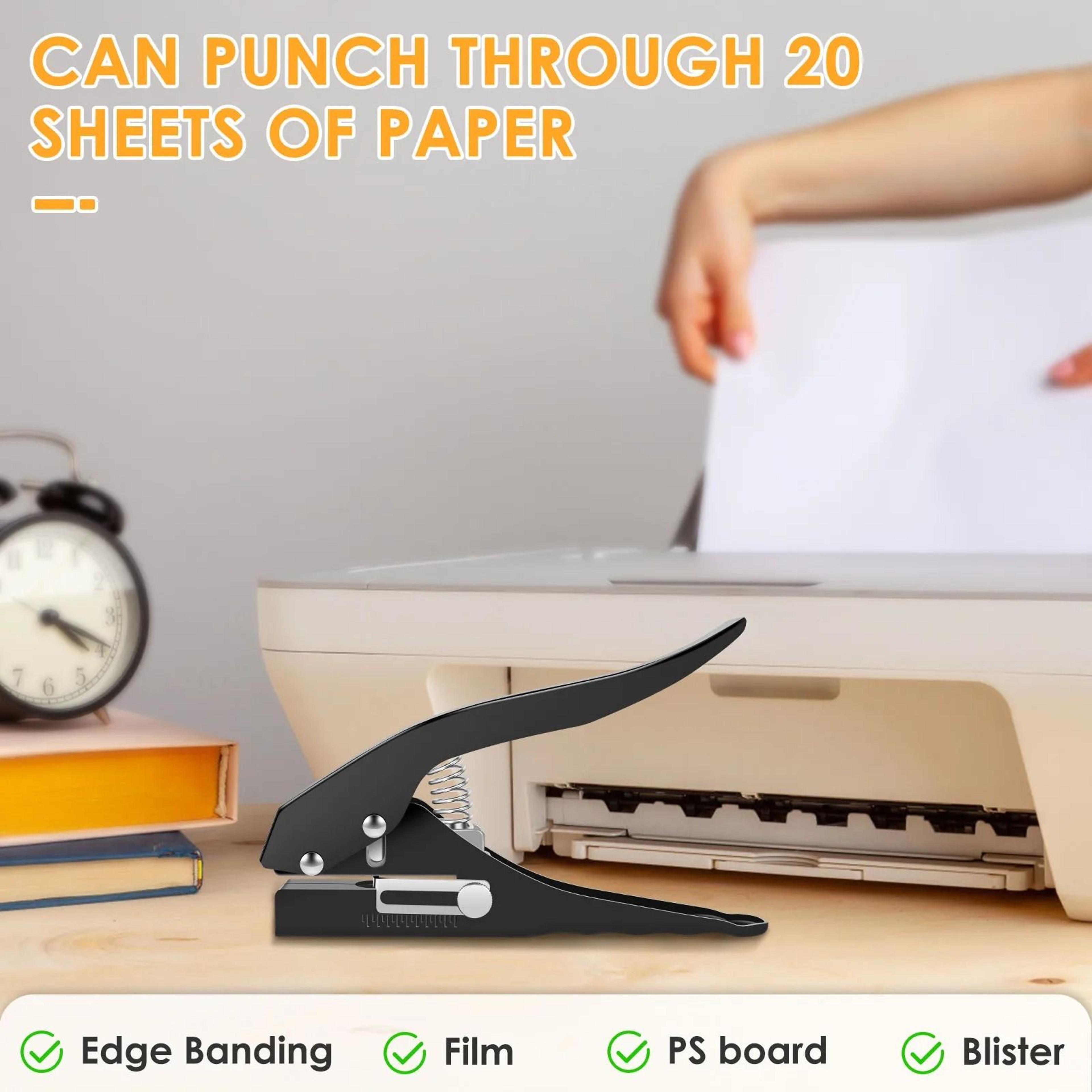 15 Mm Single Hole Punch For Paper Labels And Craft Projects 2