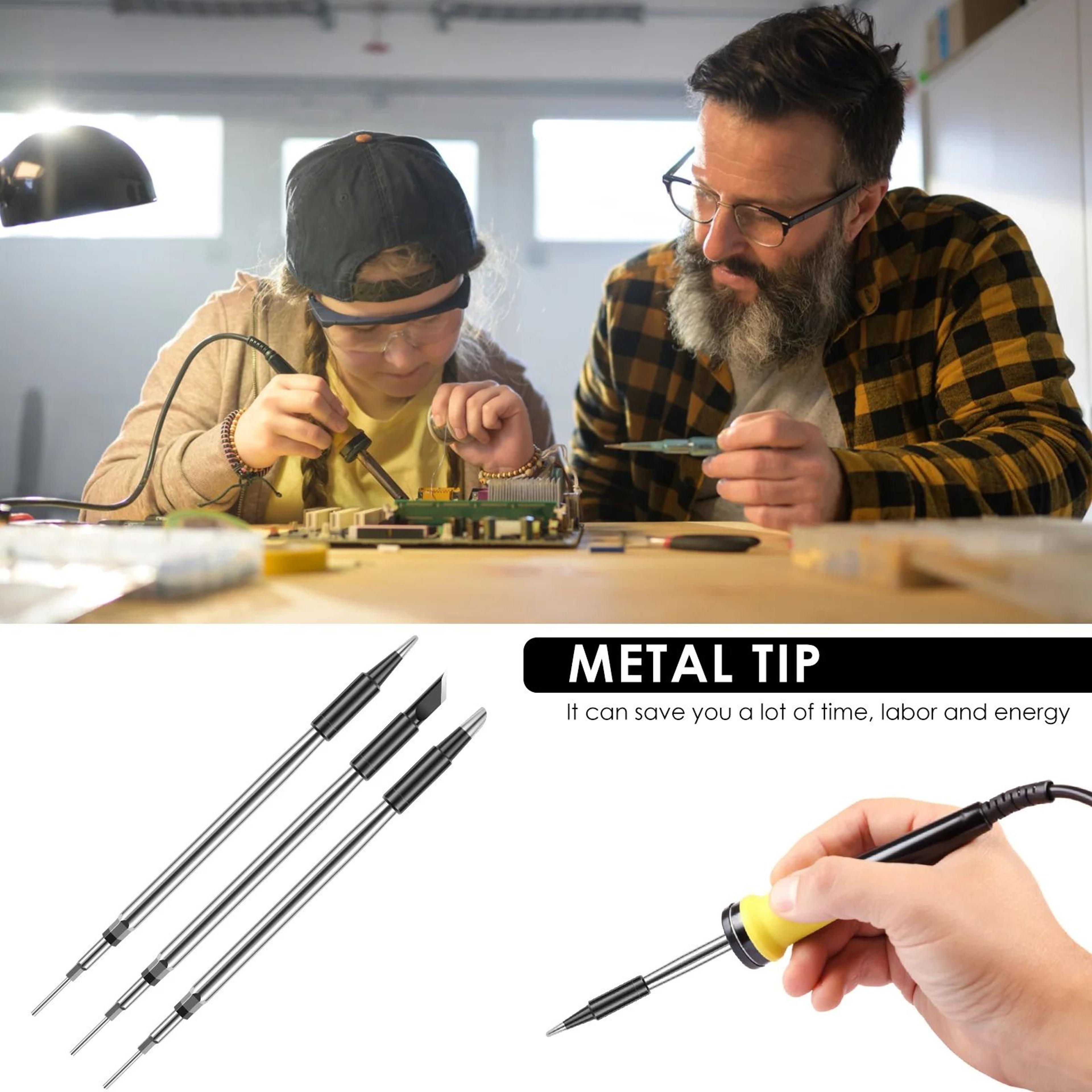 3 Piece C210 Soldering Iron Tip Set For Jewelry And Electronics Repair 5