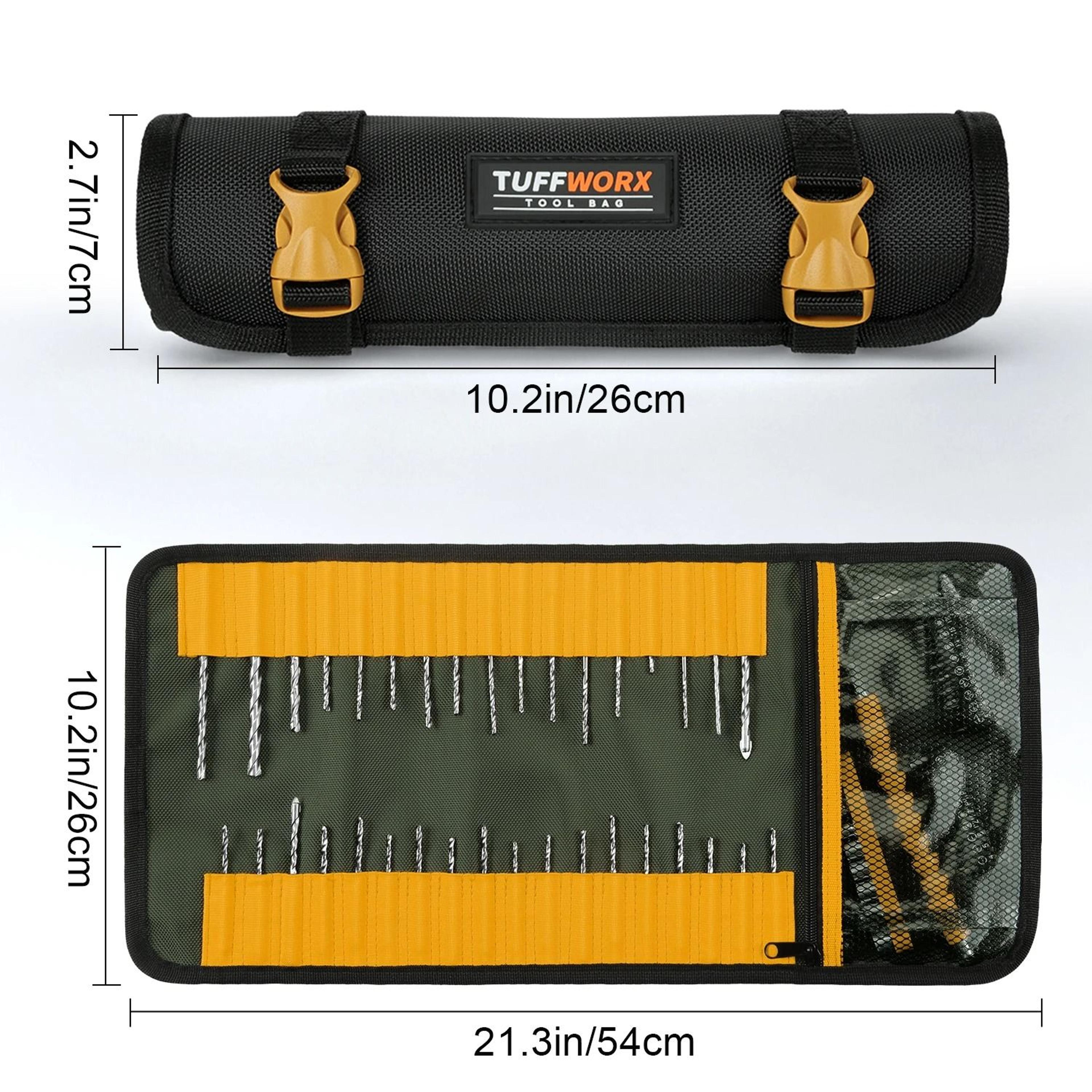 Heavy Duty Roll Up Tool Bag For Portable Tool Storage 2