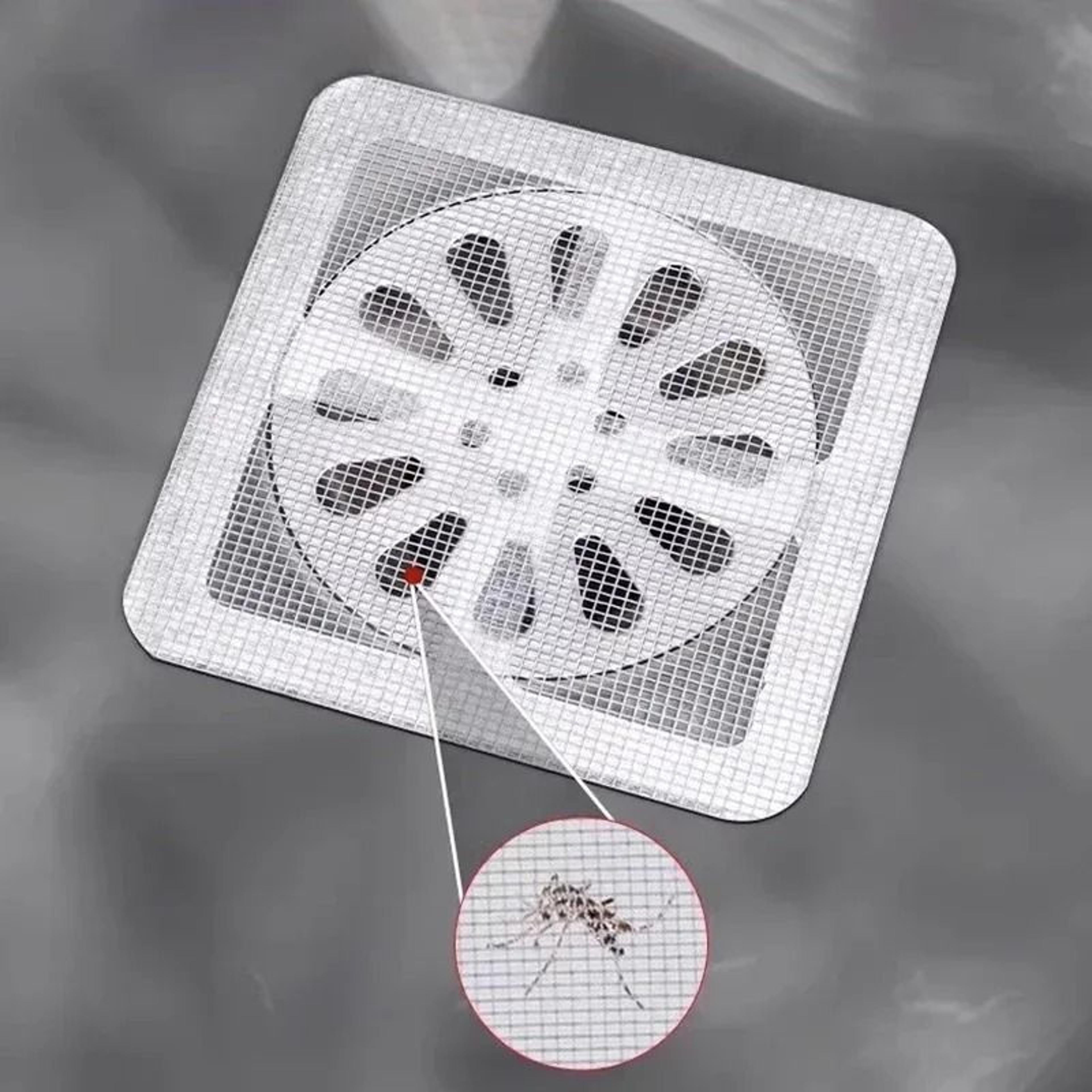 Disposable Shower Drain Hair Catcher Mesh Covers 5