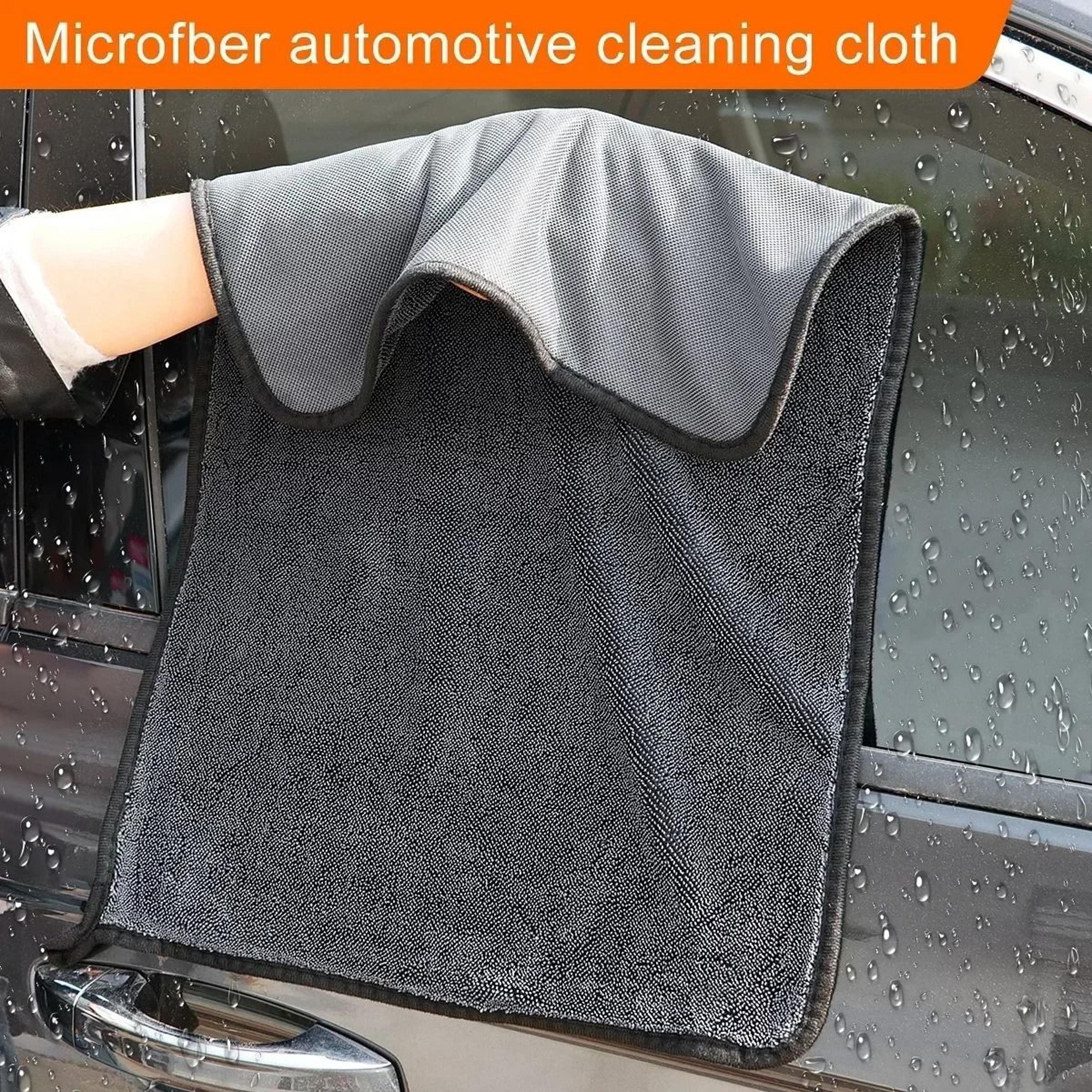 1200GSM Microfiber Car Drying Towel For Fast Scratch Safe Detailing 6