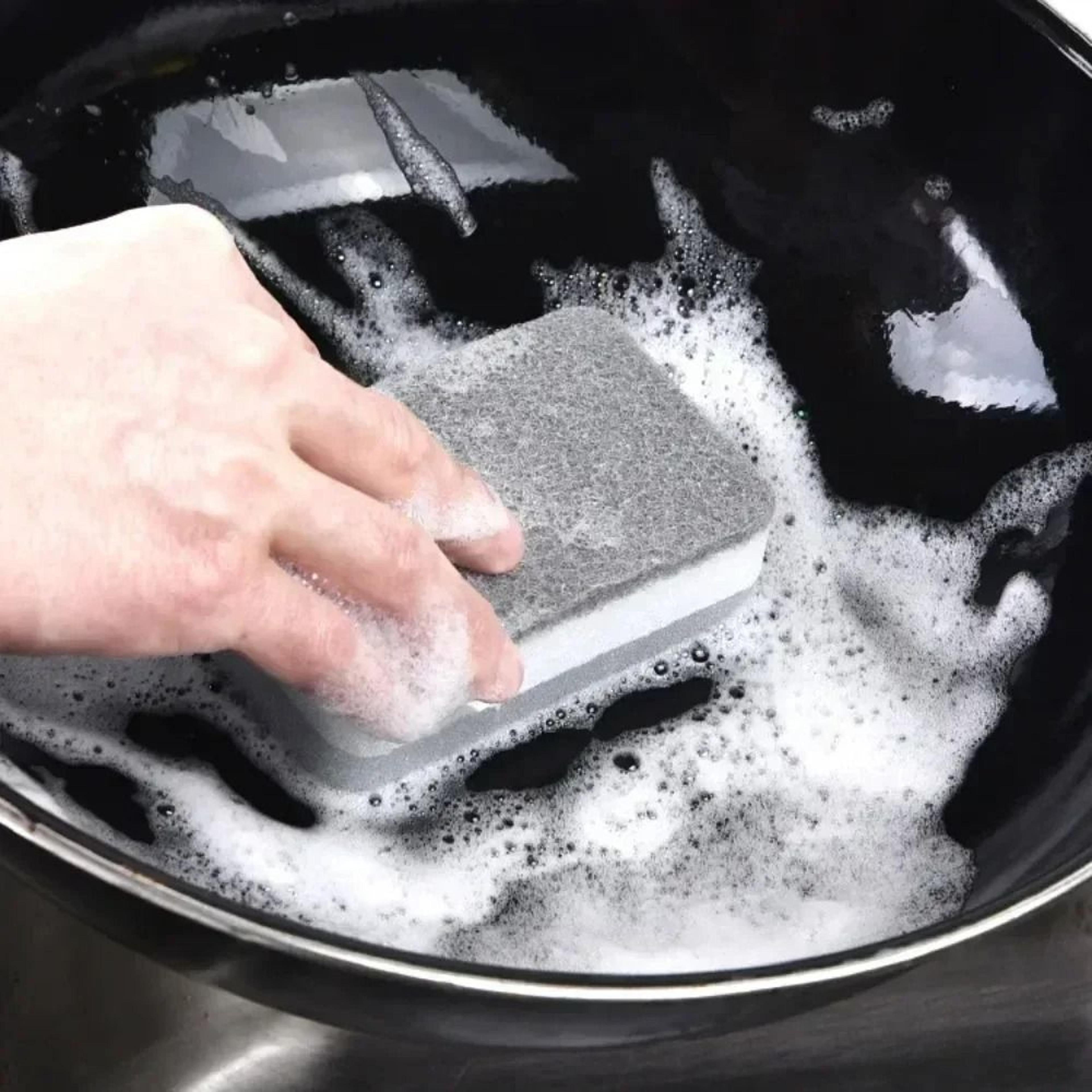Three Layer Kitchen Cleaning Sponges For Pots And Dishes 8
