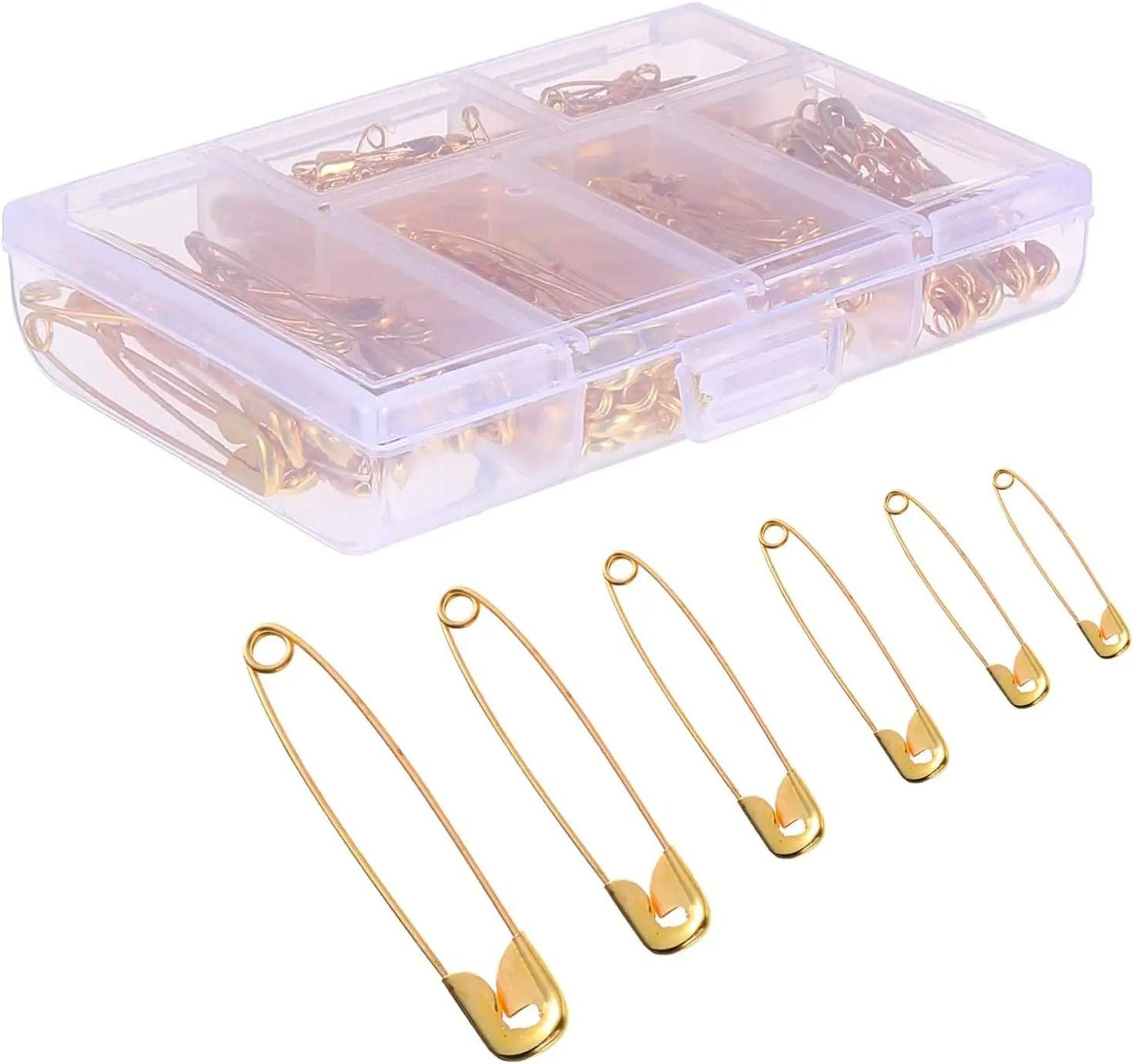 250 Piece Stainless Steel Safety Pins For Sewing And Crafts 2