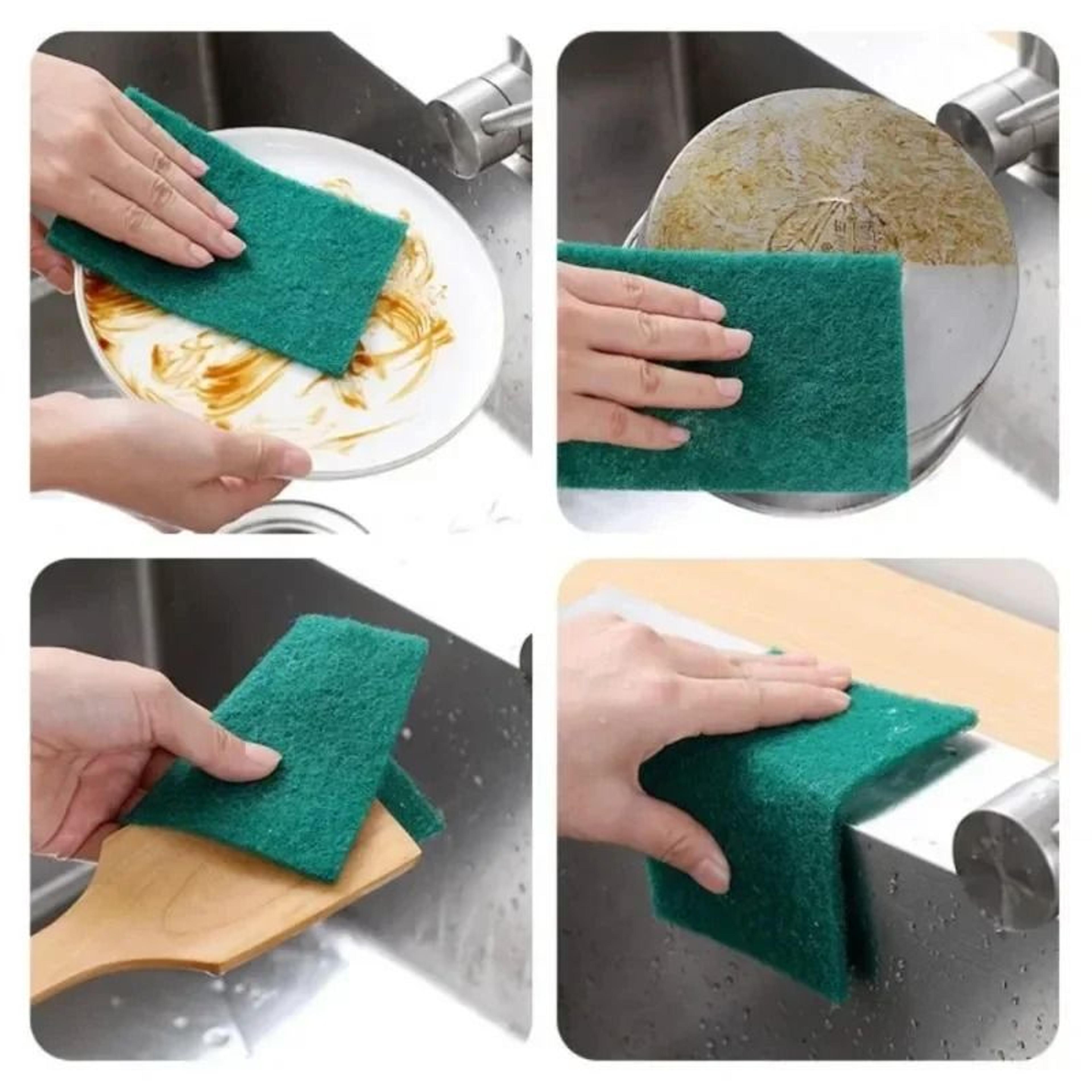 Scratch Free Reusable Kitchen Scrub Pads 3