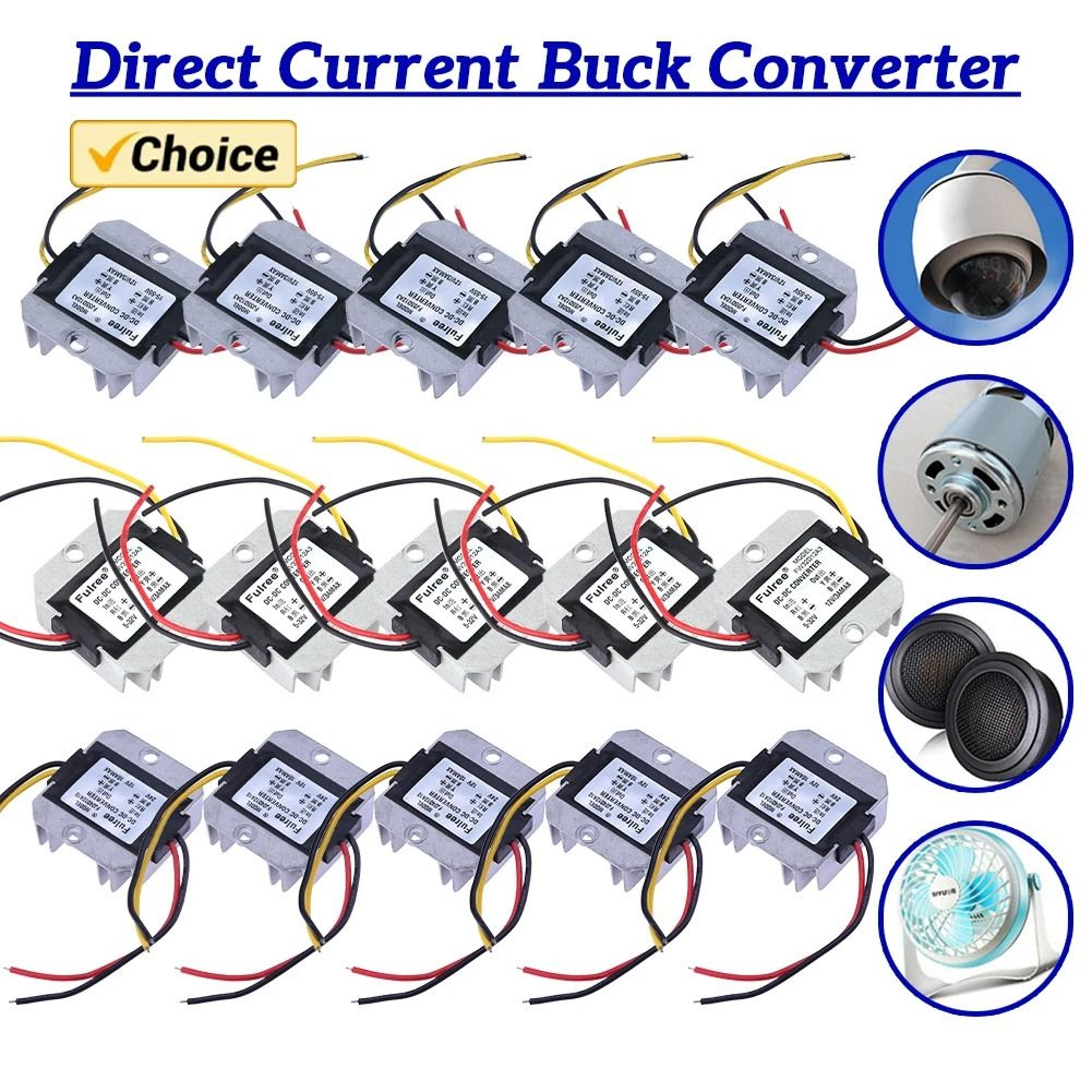 12V DC DC Voltage Stabilizer Power Converter Module 3