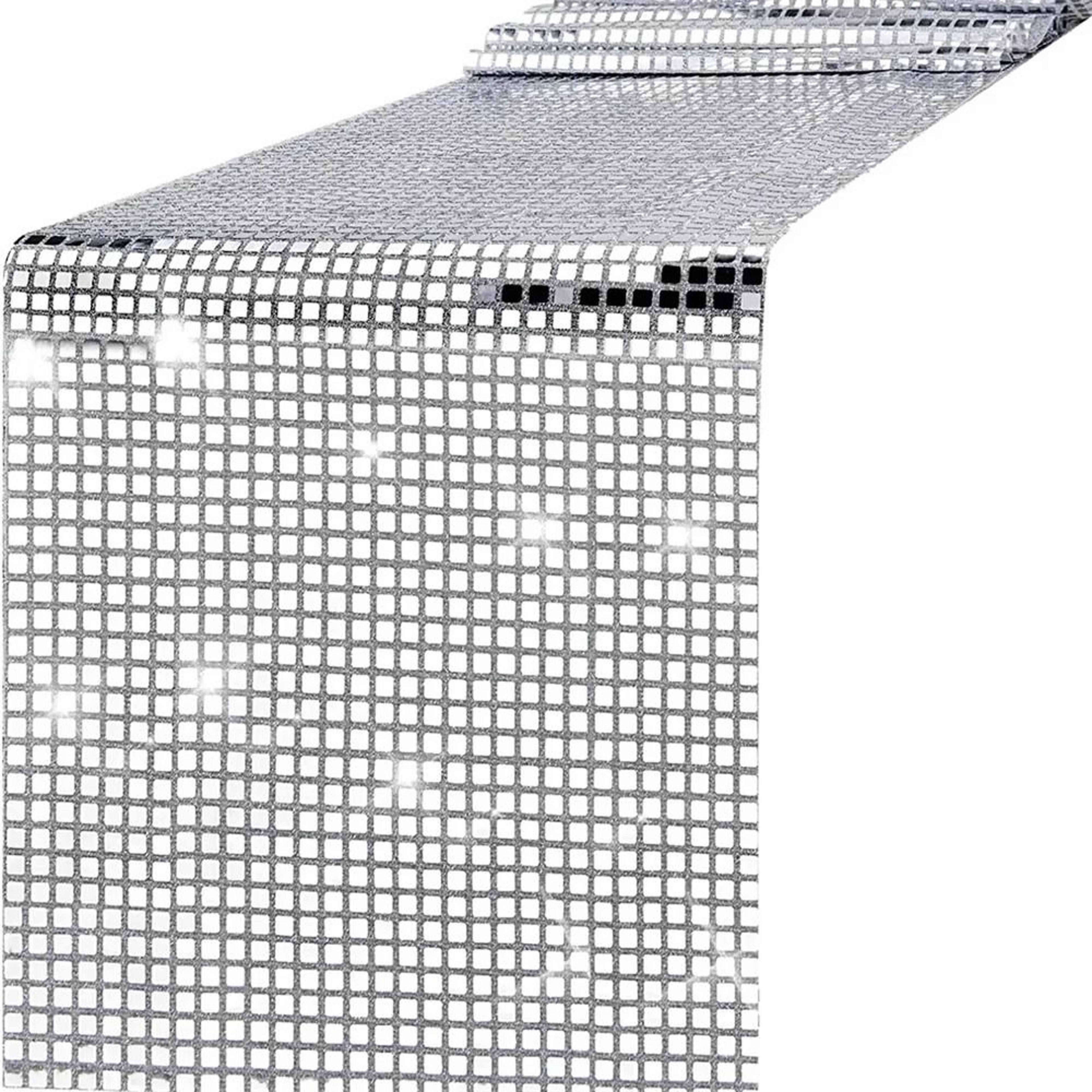 Glitter Sequin Disco Table Runner For Party Decor 1