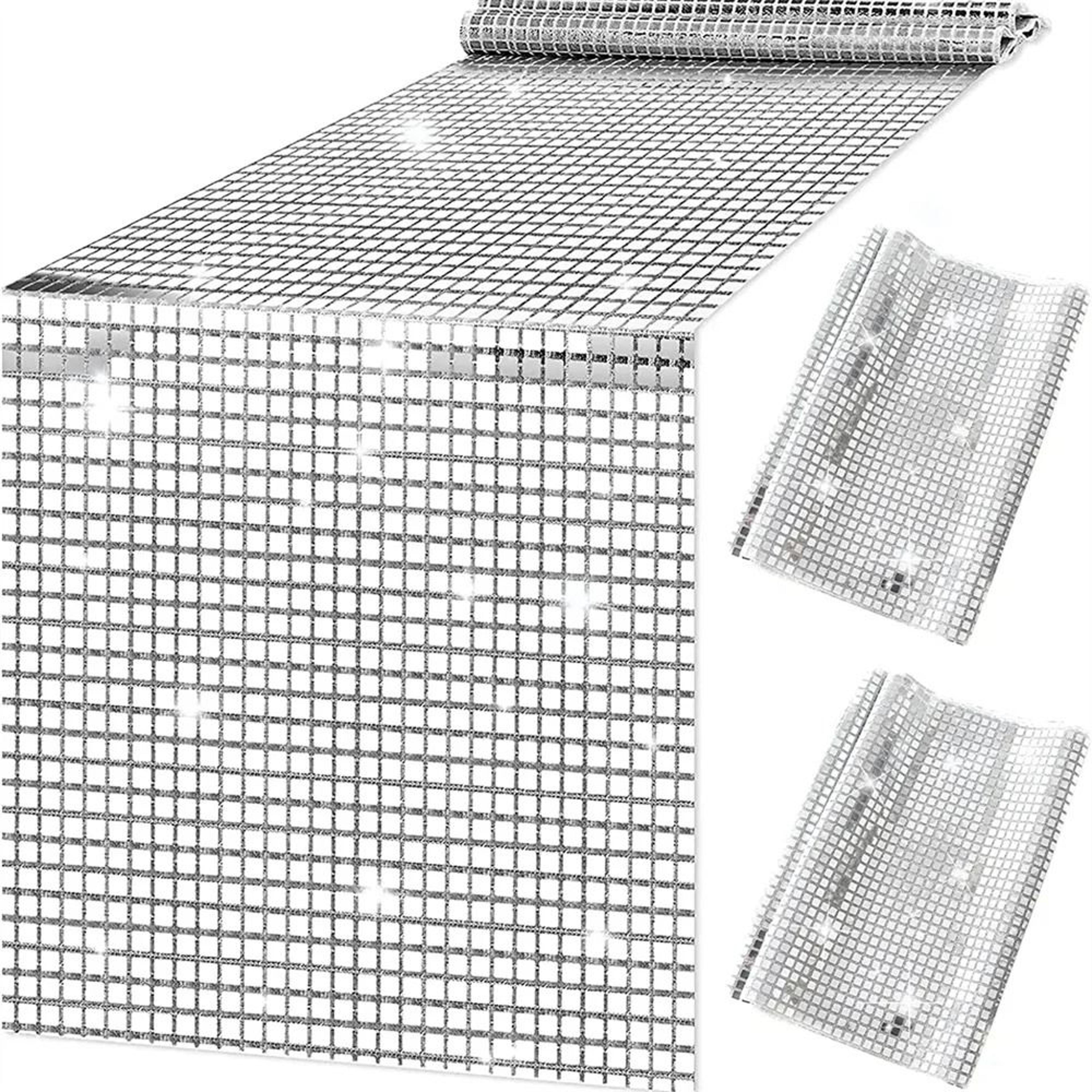 Glitter Sequin Disco Table Runner For Party Decor 0