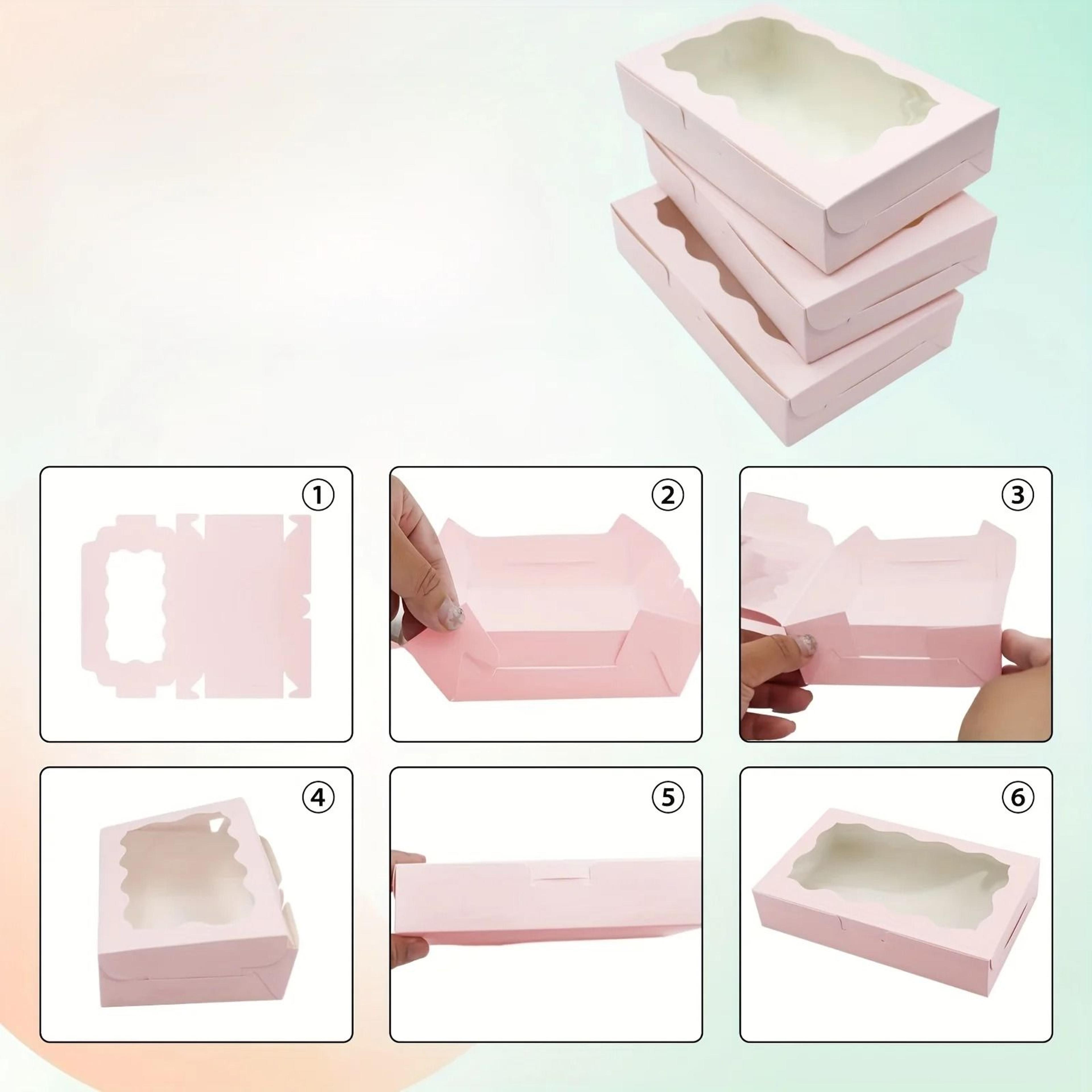 Clear Window Gift Boxes For Dessert Packaging 5