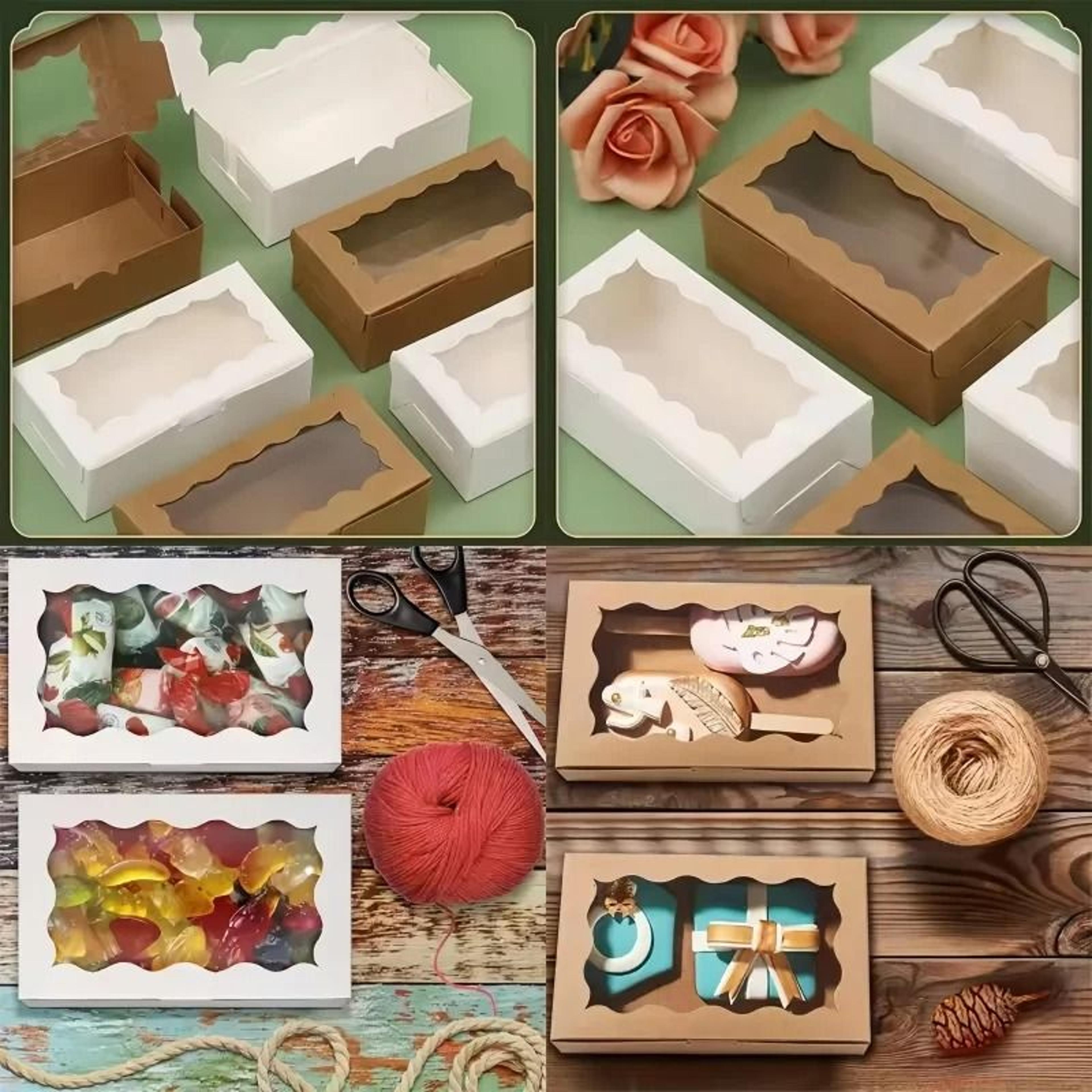 Clear Window Gift Boxes For Dessert Packaging 6