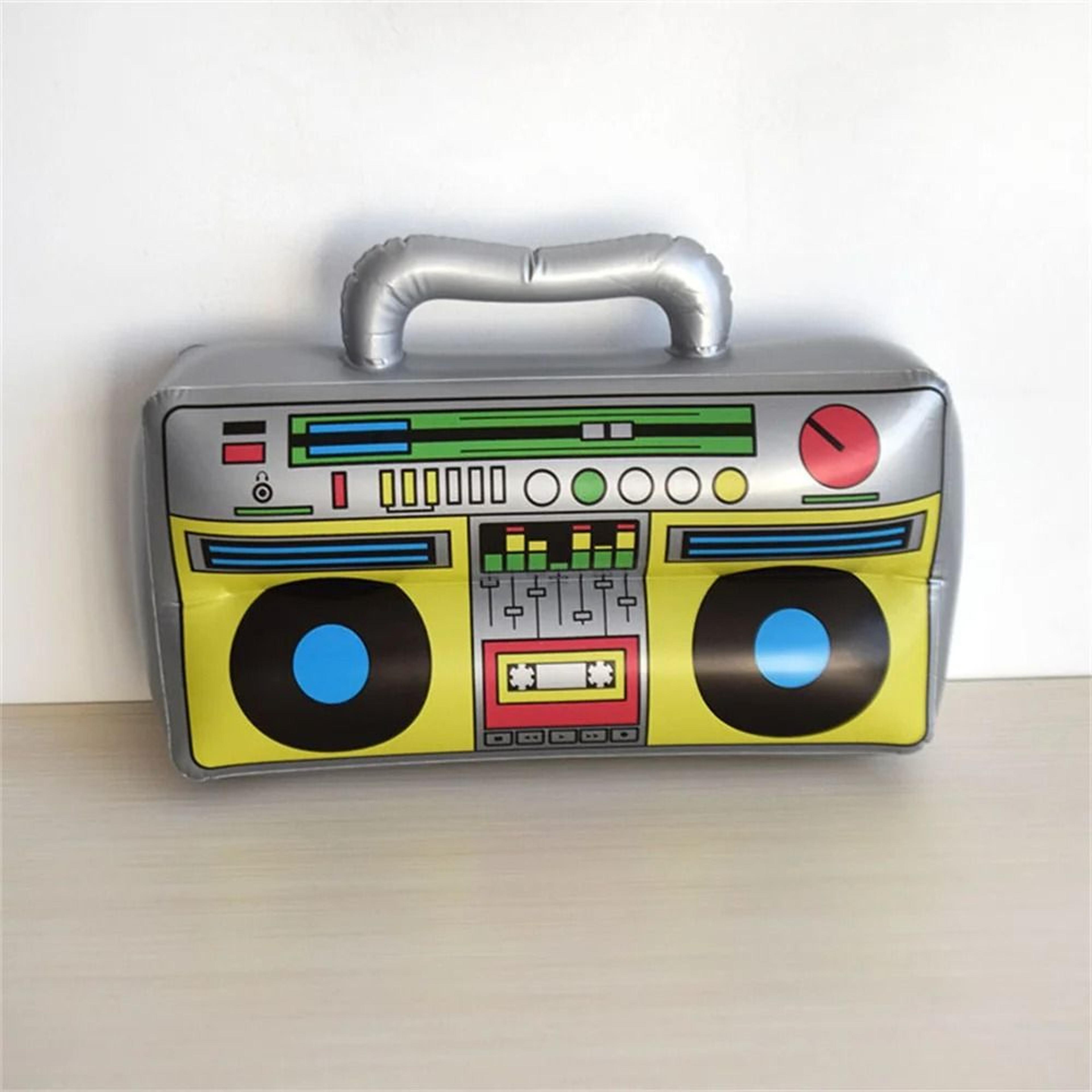 Inflatable Boombox And Microphone Party Props 3
