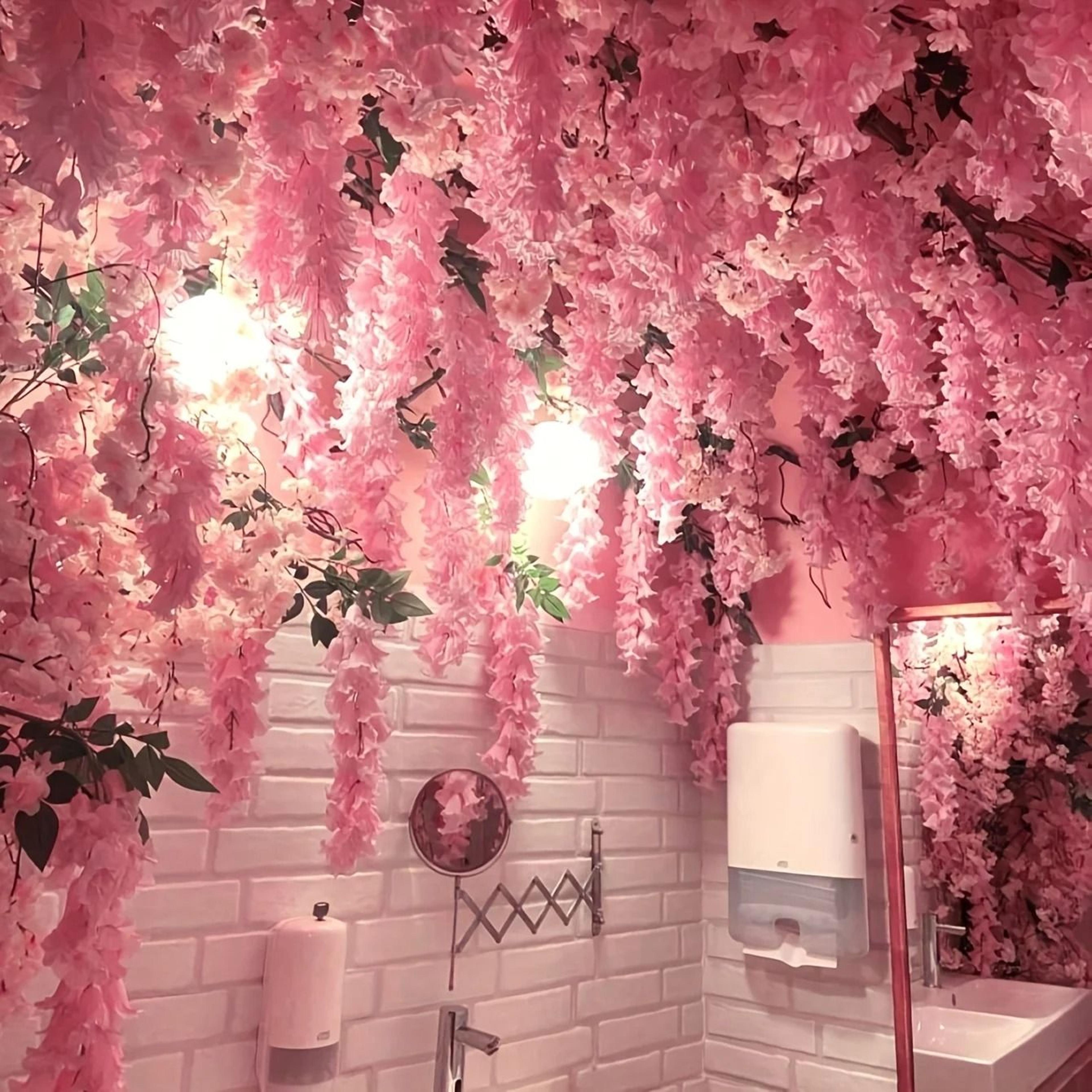 Artificial Lavender Hanging Vines For Wedding Decor 3