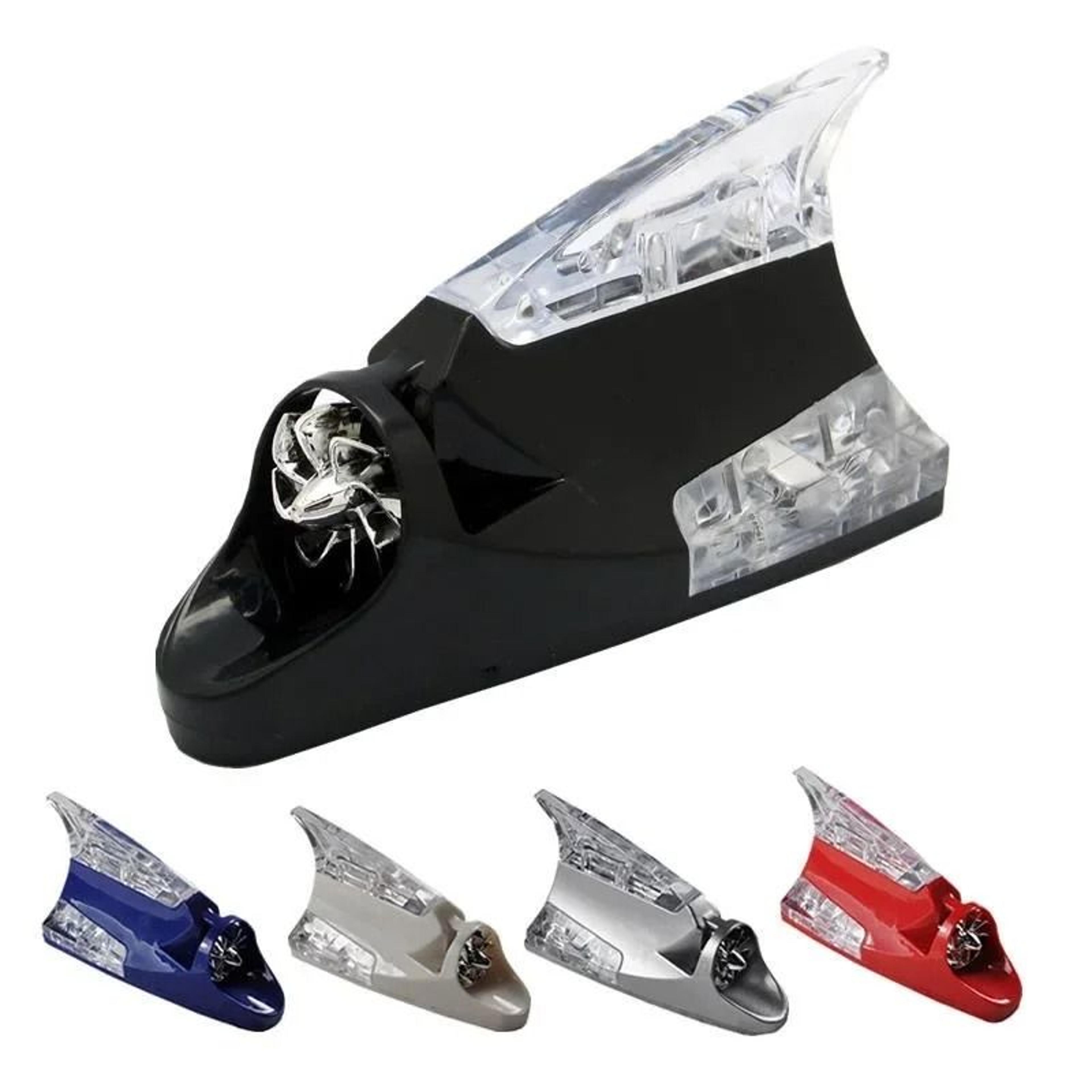 shark fin car roof antenna with led warning light