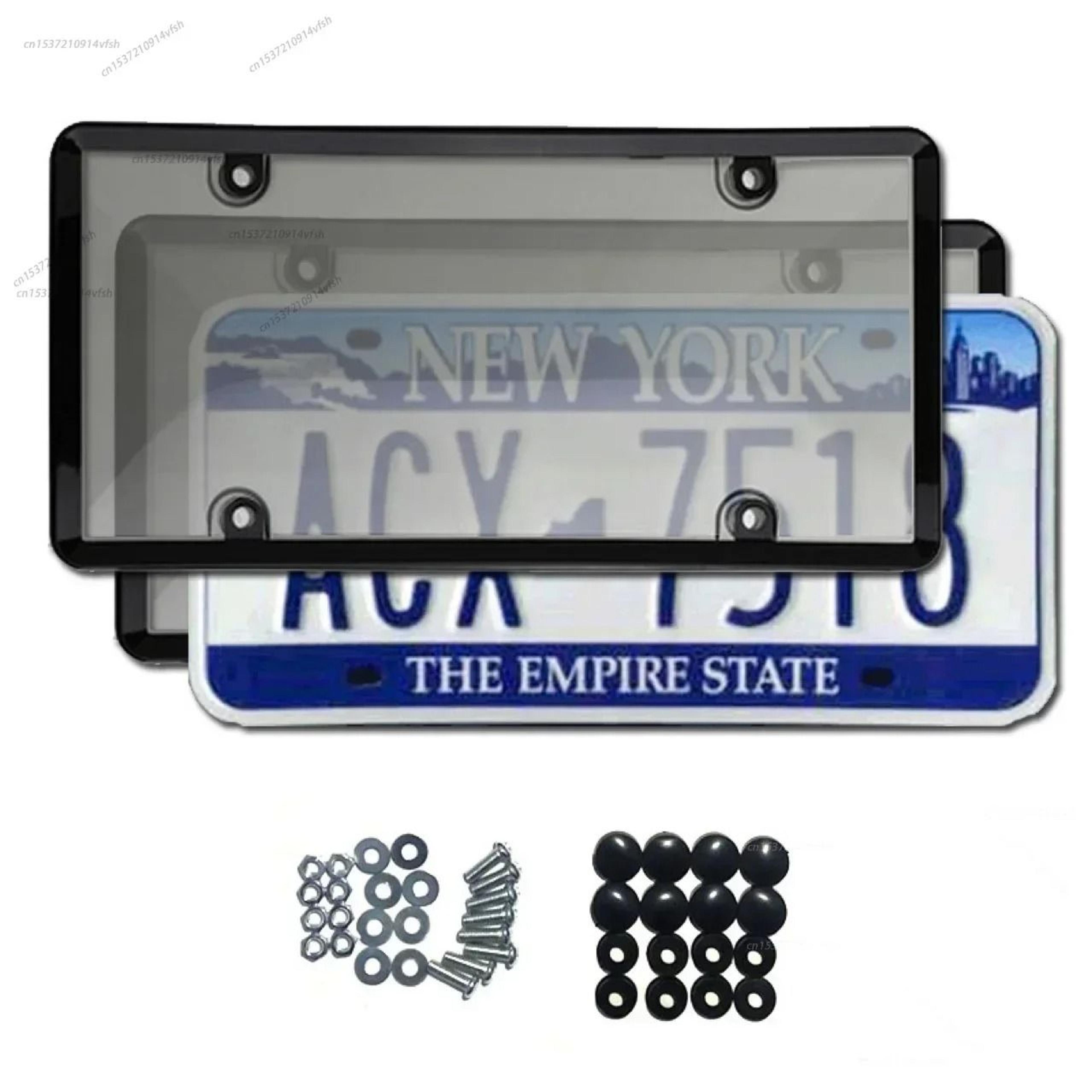 Universal Car License Plate Frame With Screws 9