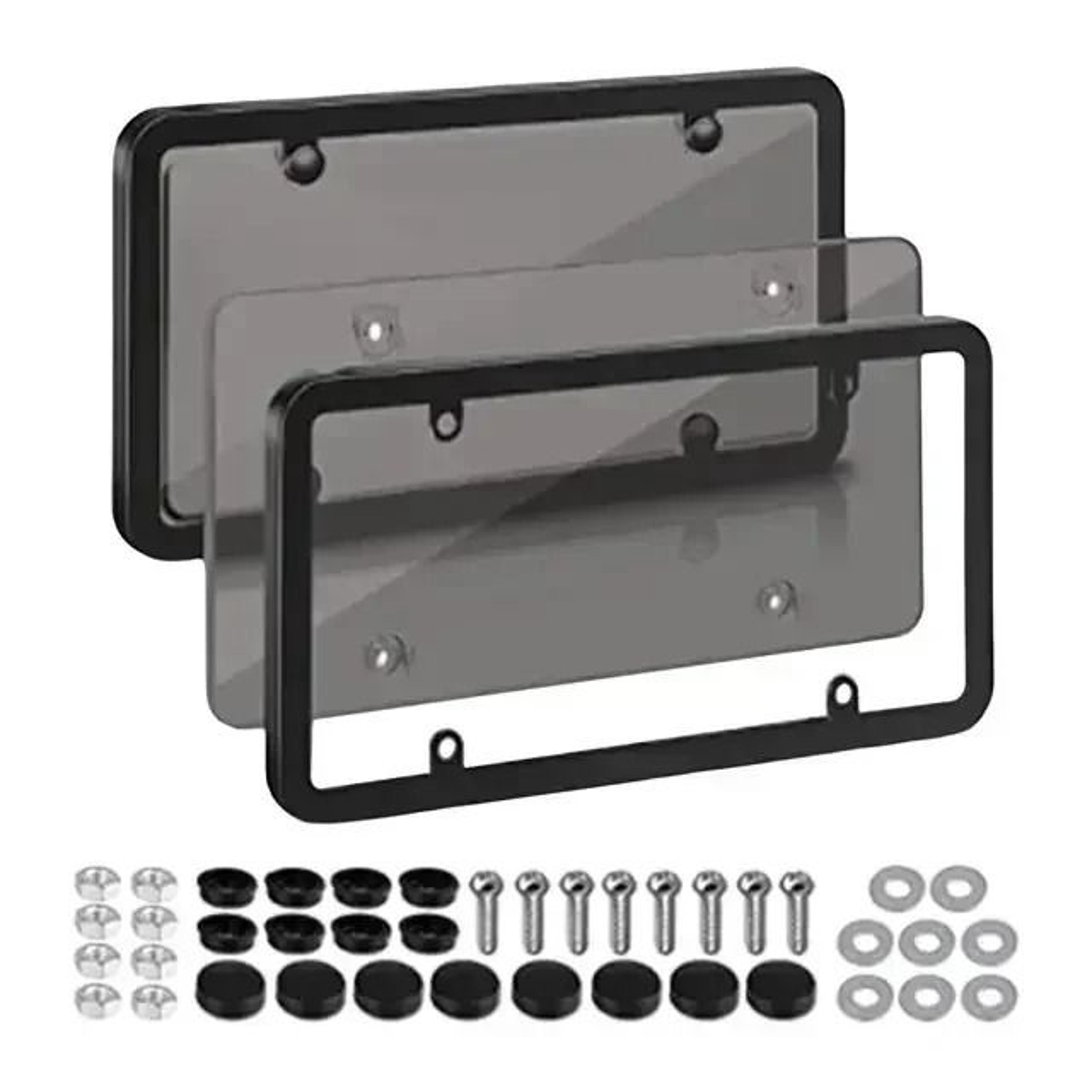 Universal Car License Plate Frame With Screws 5
