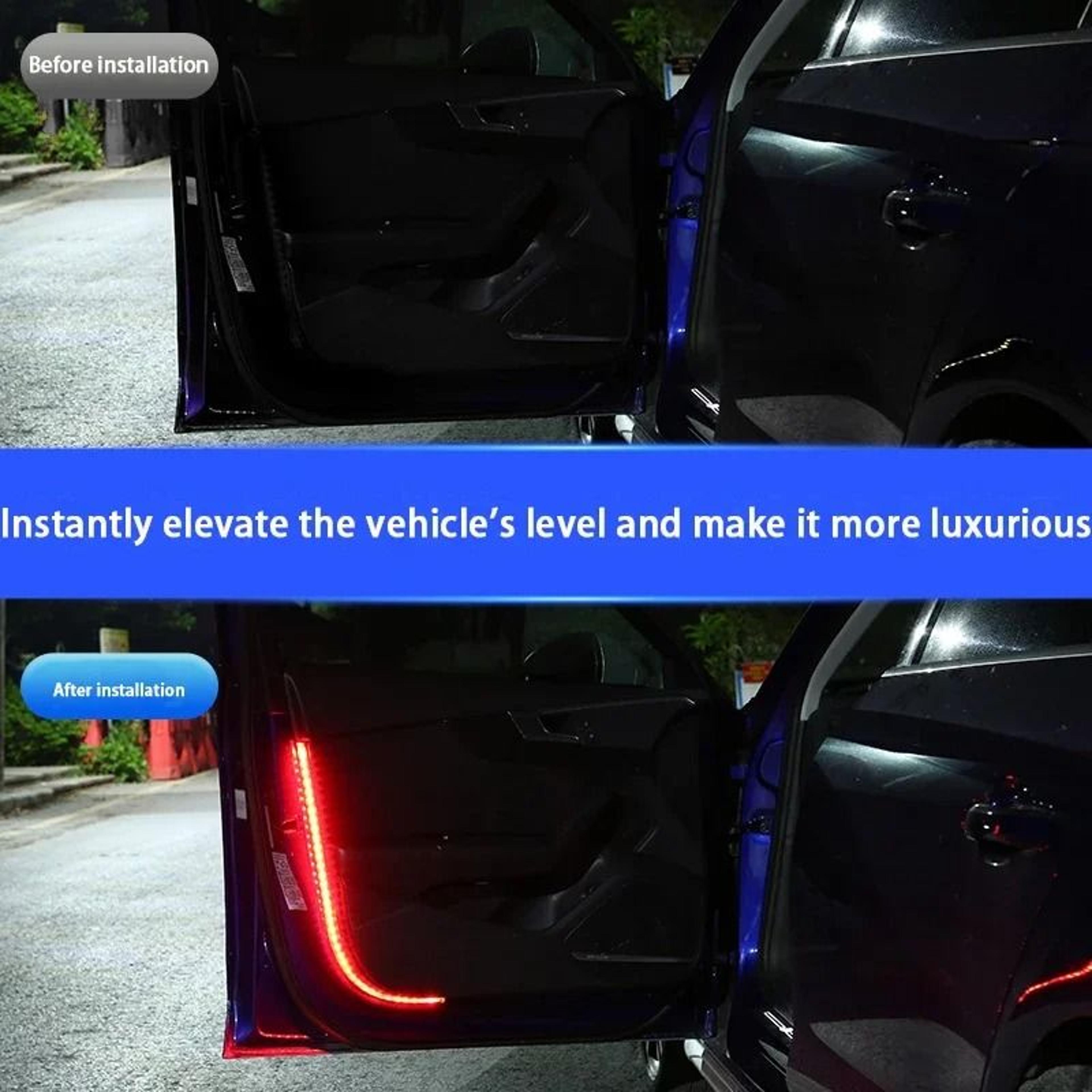 Phantom Color Car Door Warning Light For Safer Opening 7