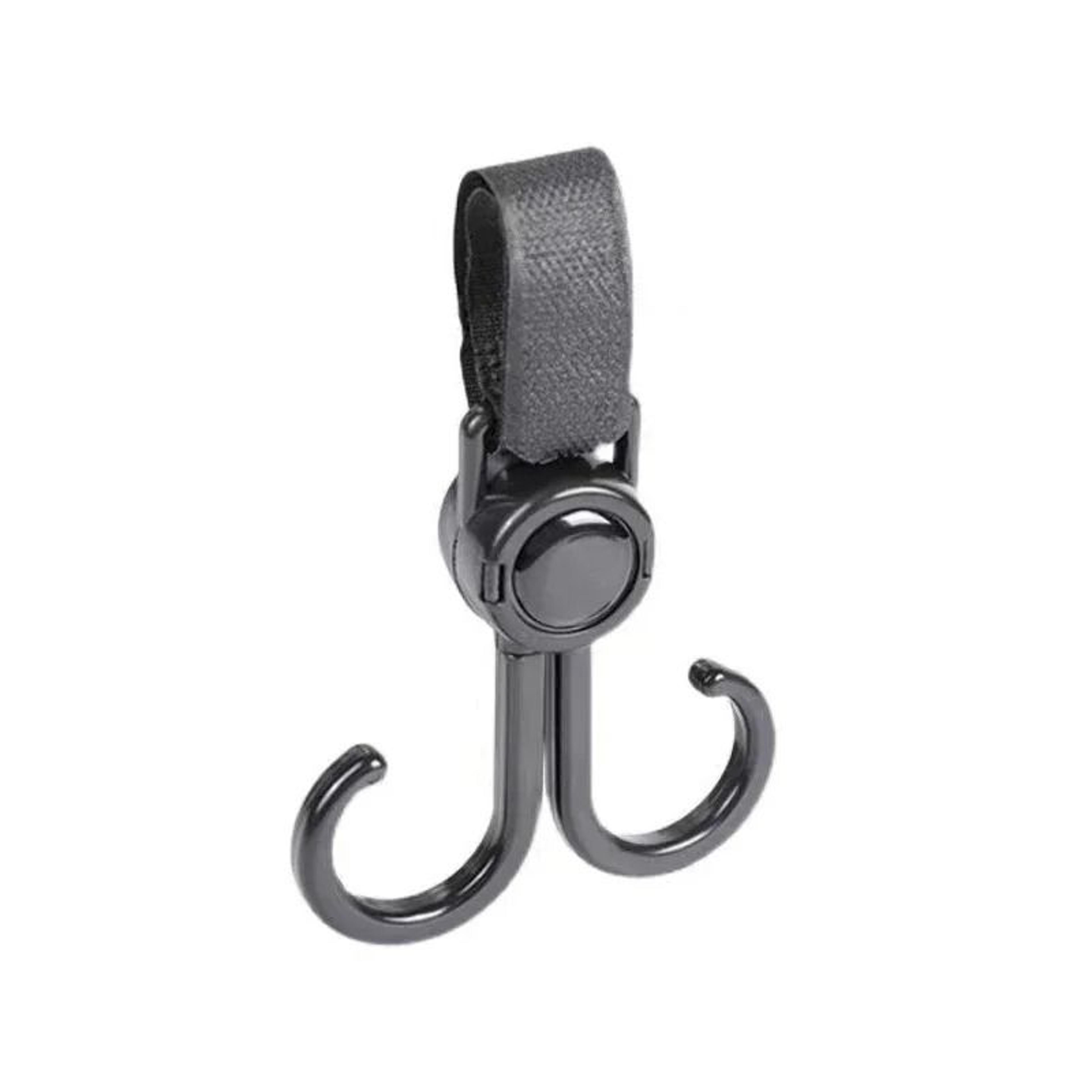 Universal Motorcycle Stroller Hook Strong Hanging Bag Holder For Bikes Carts And Scooters 1