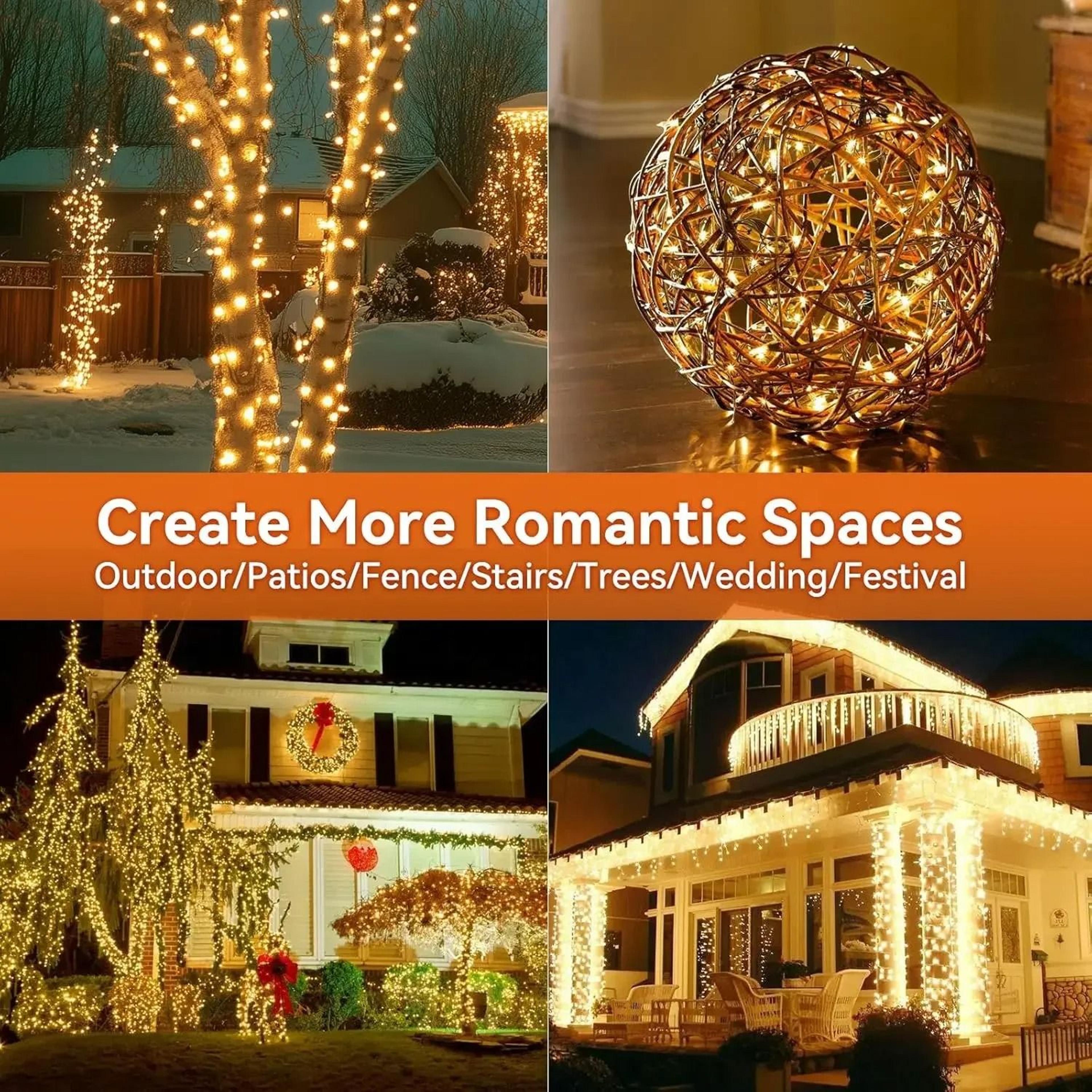 Solar Star String Lights Waterproof Outdoor Camping And Party Decor 4