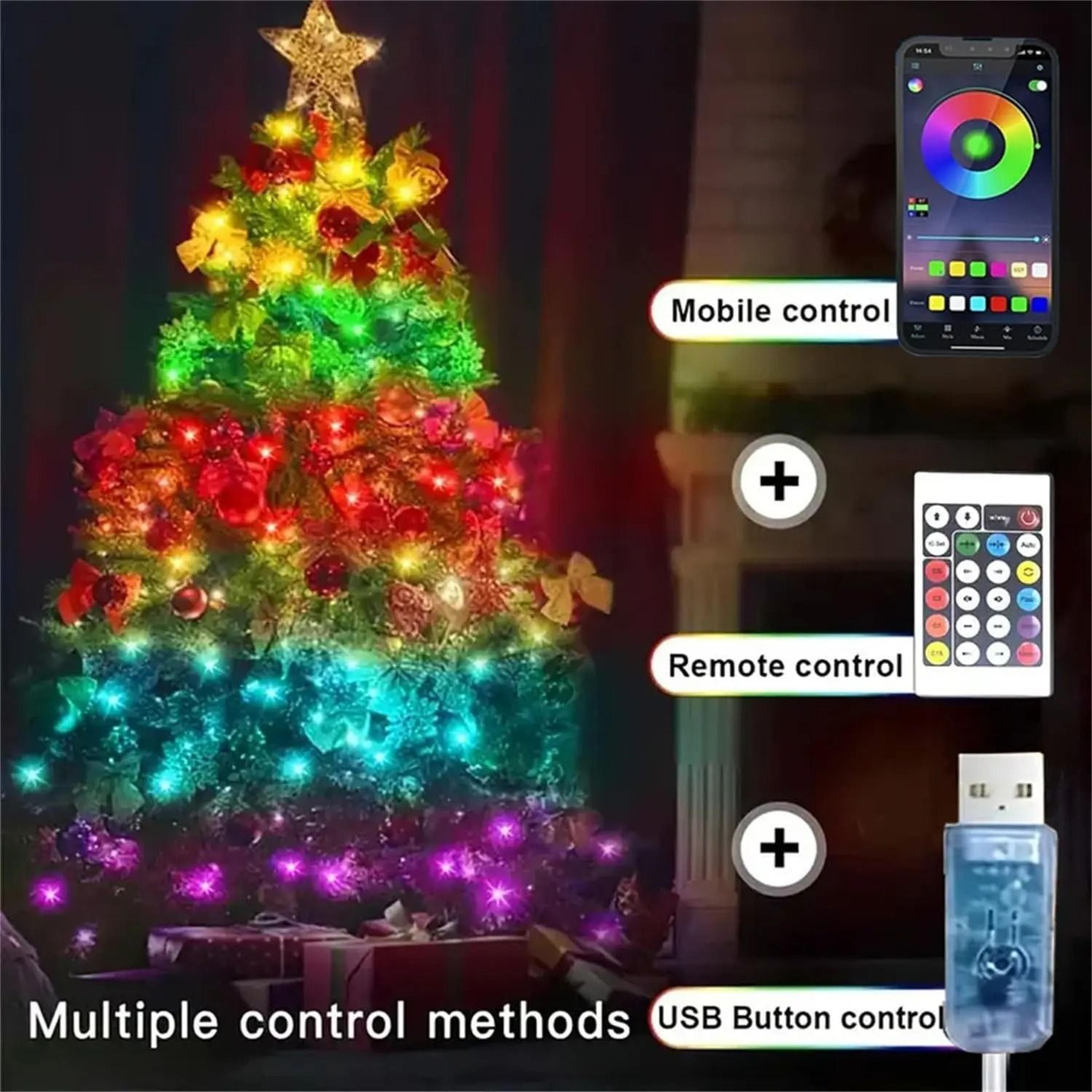Smart Bluetooth LED Fairy Lights USB Music String Decor 6