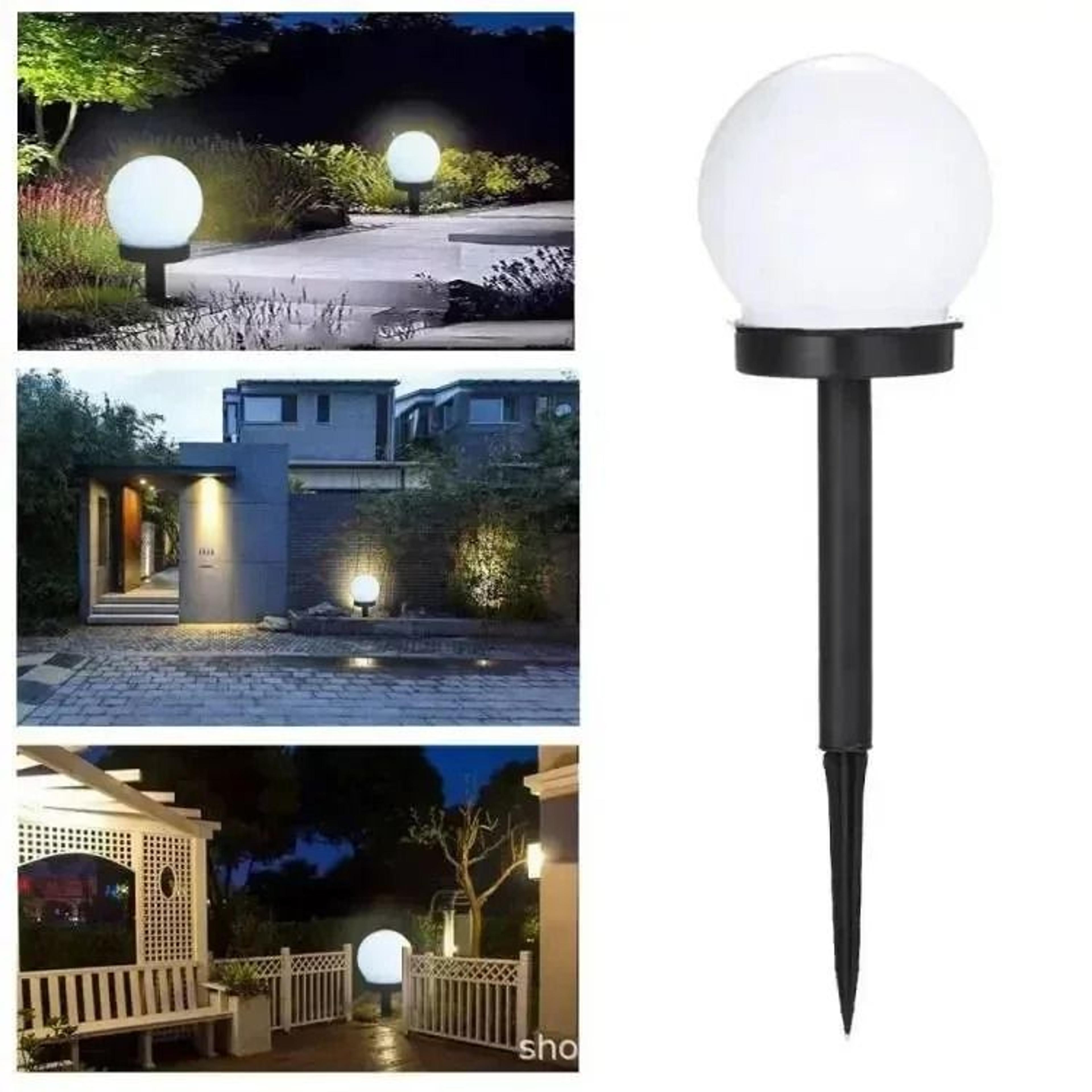 Solar LED Bulb Lights Waterproof Outdoor Garden And Lawn Lamp 1