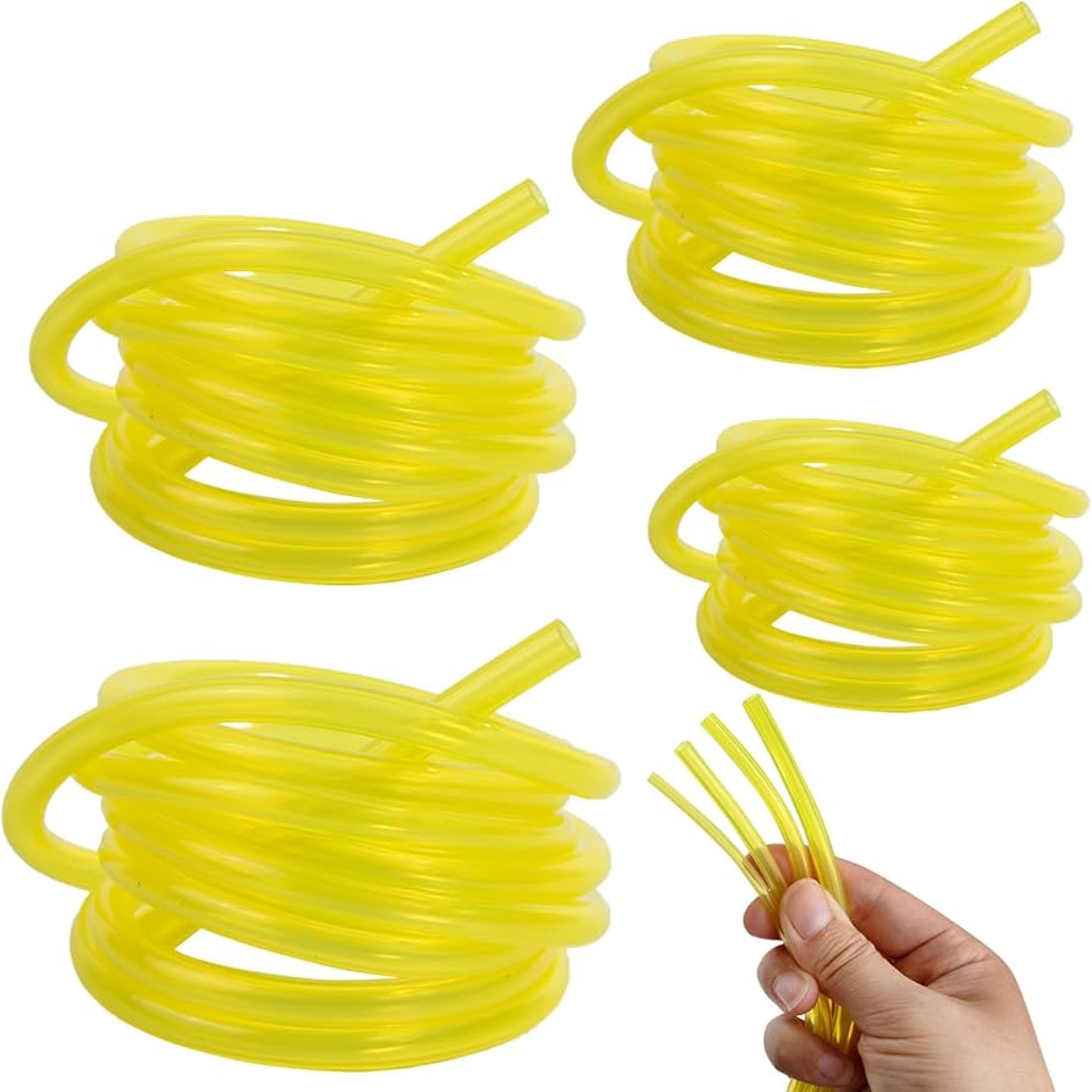4 piece petrol fuel line hose kit for trimmer chainsaw and blower