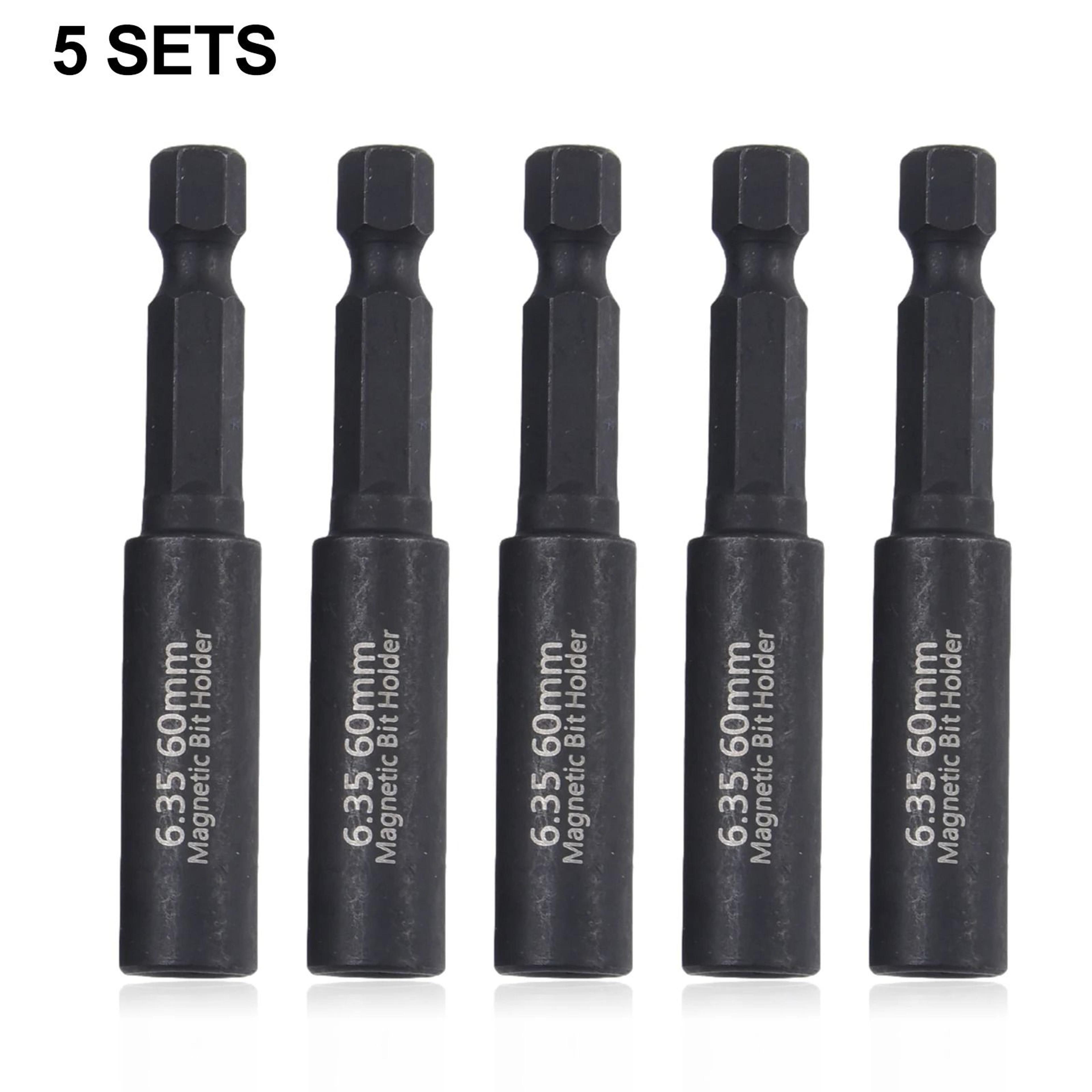 60mm Magnetic Screwdriver Bit Holder Set With 1 4 Inch Hex Shank 2