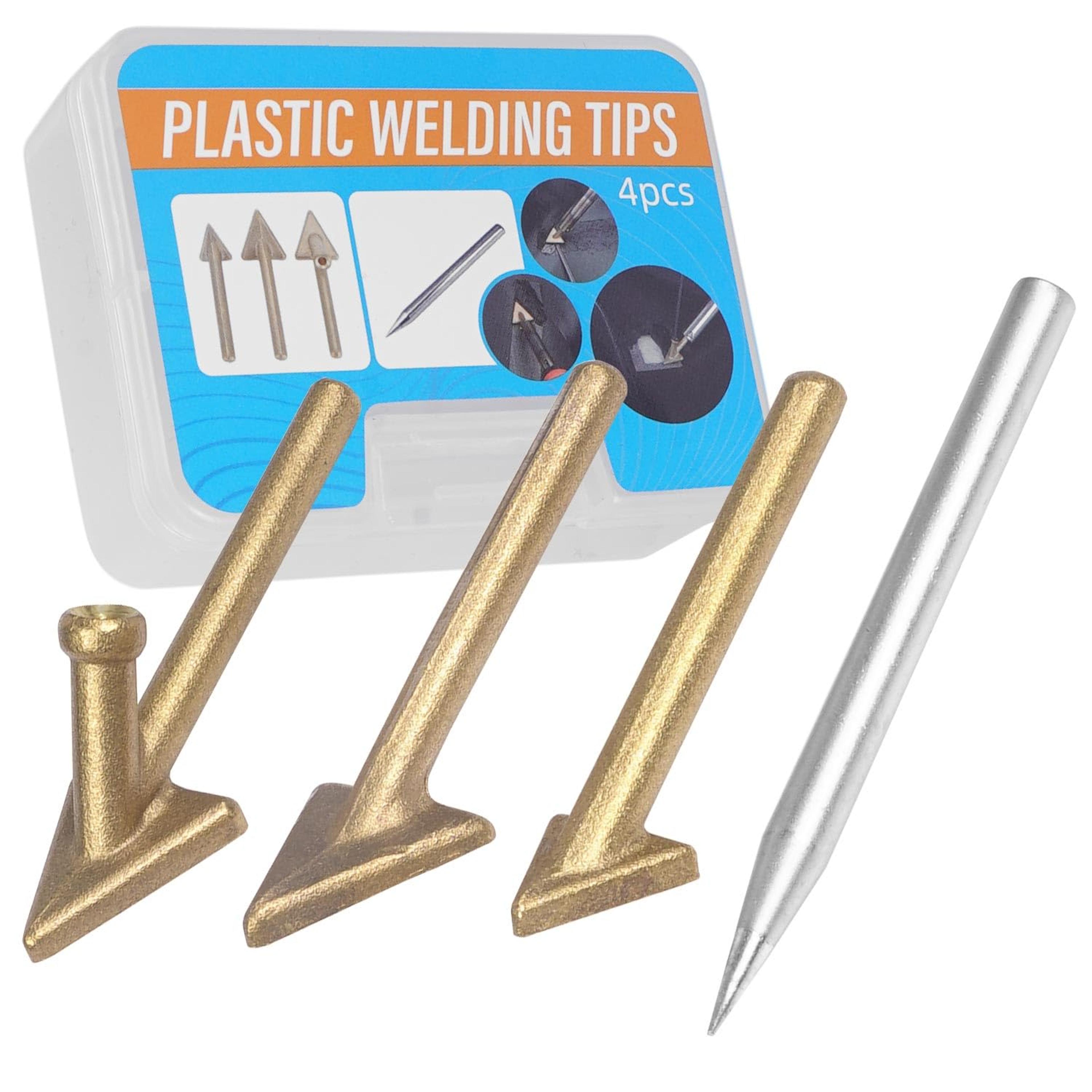 3 Piece Plastic Welding Tip Set For 80W Iron And Auto Bumper Repair 2