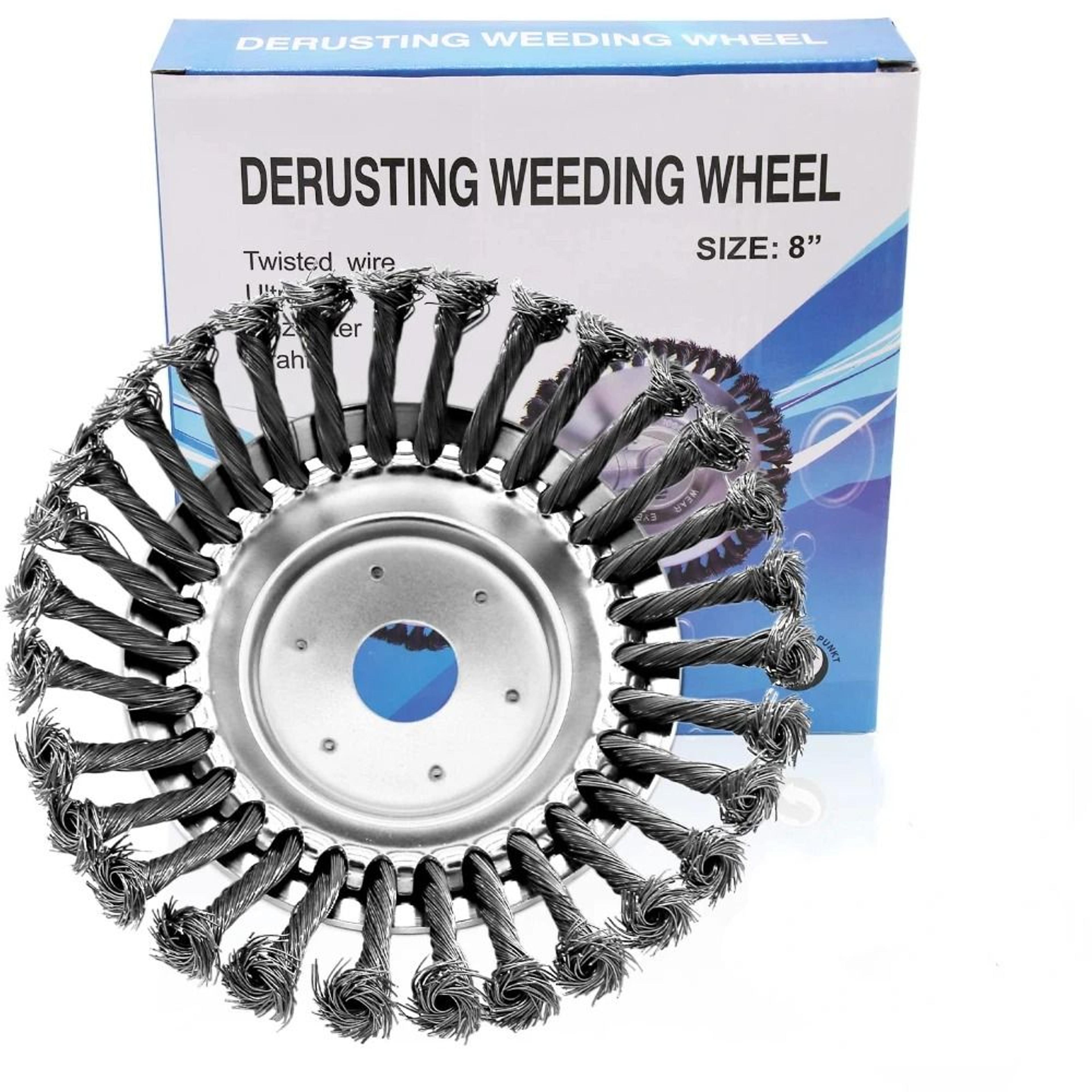 Steel Wire Weed Brush Cutter Head For Grass Trimmer And Lawn Mower 2