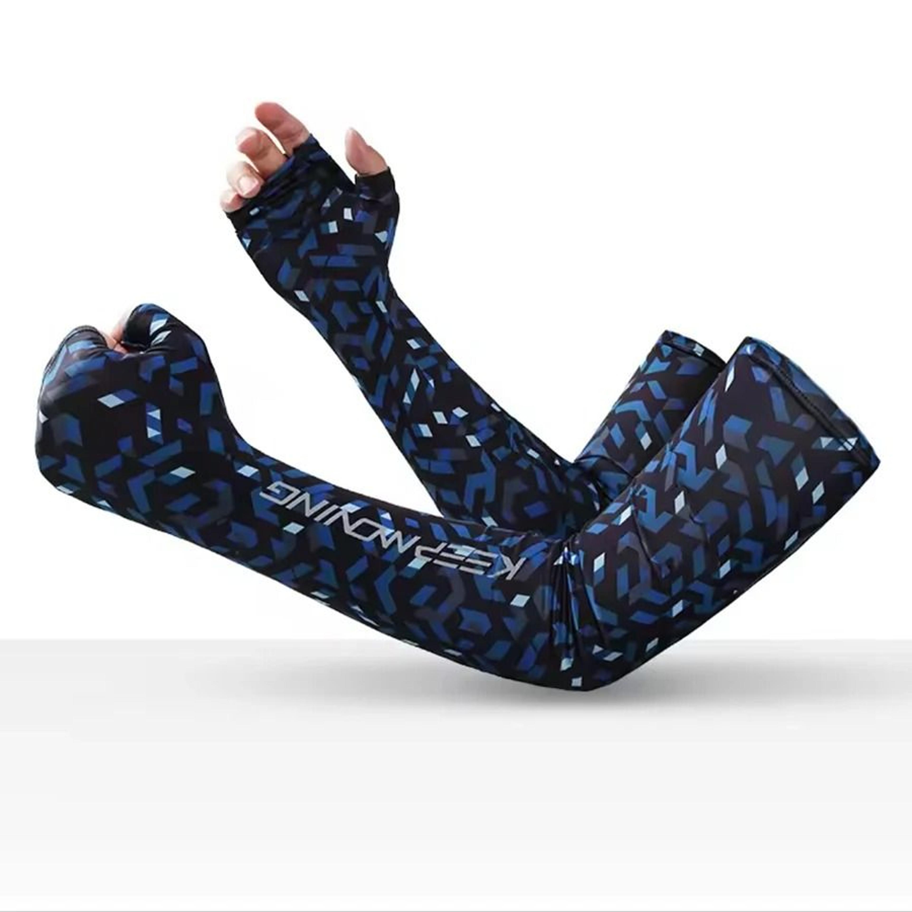 Ice Silk Sun Protection Arm Sleeves For Cycling 4