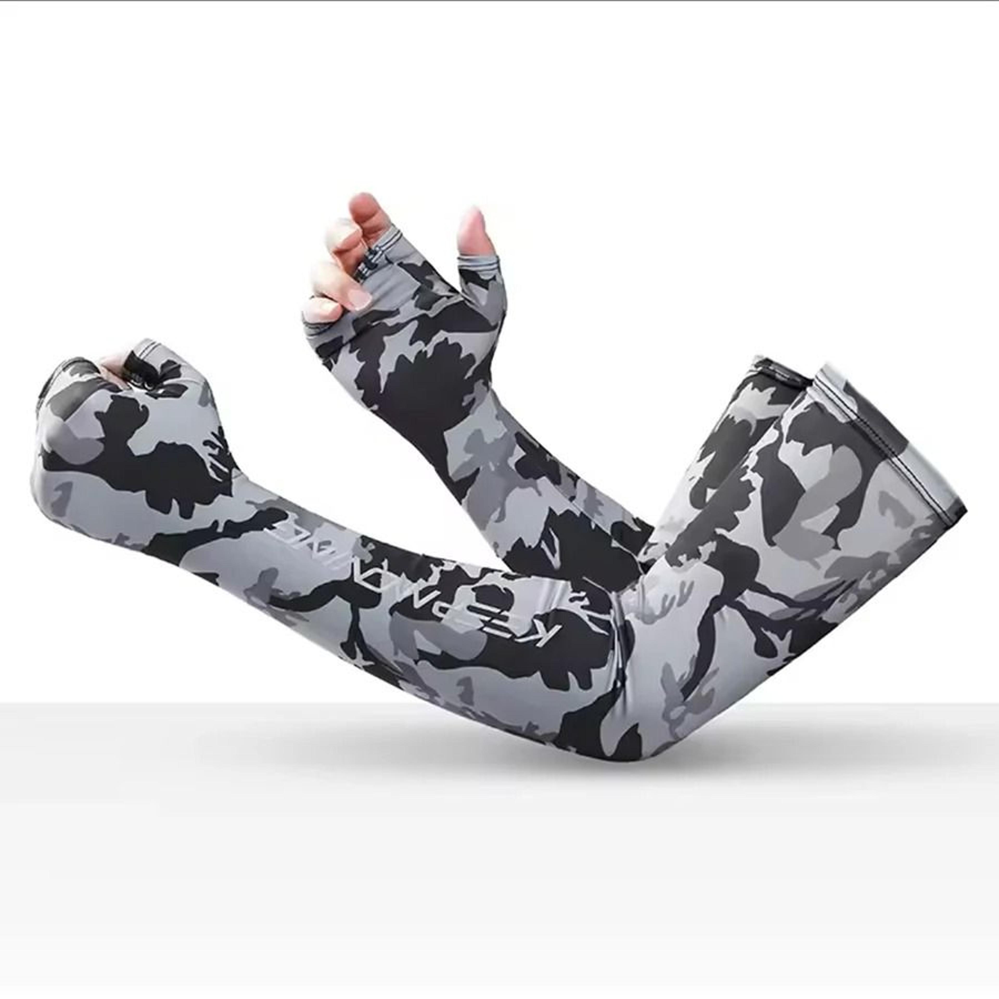 Ice Silk Sun Protection Arm Sleeves For Cycling 6