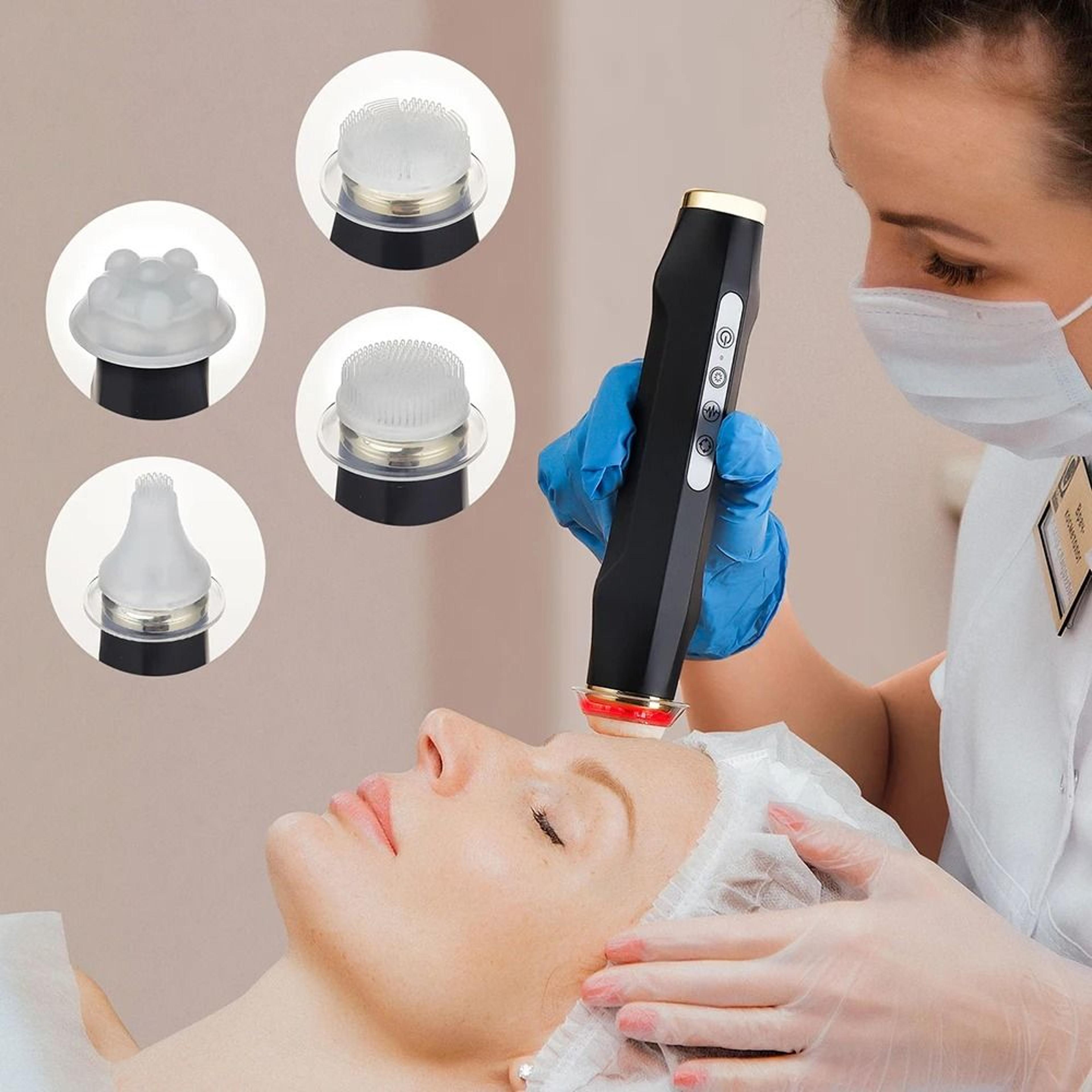 7 color oxygen bubble pen for facial spa care