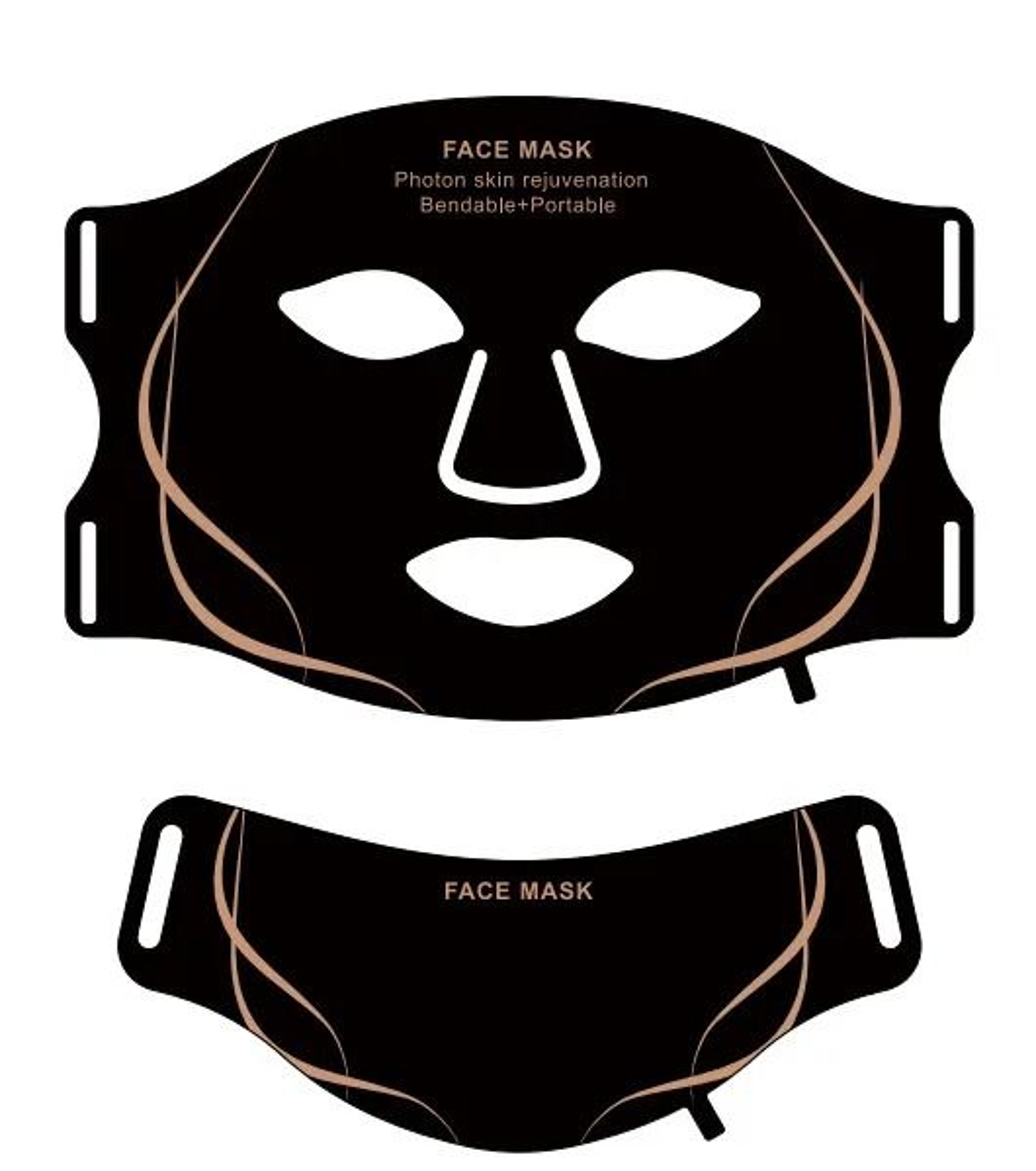 7 Color LED Face And Neck Light Therapy Mask 2