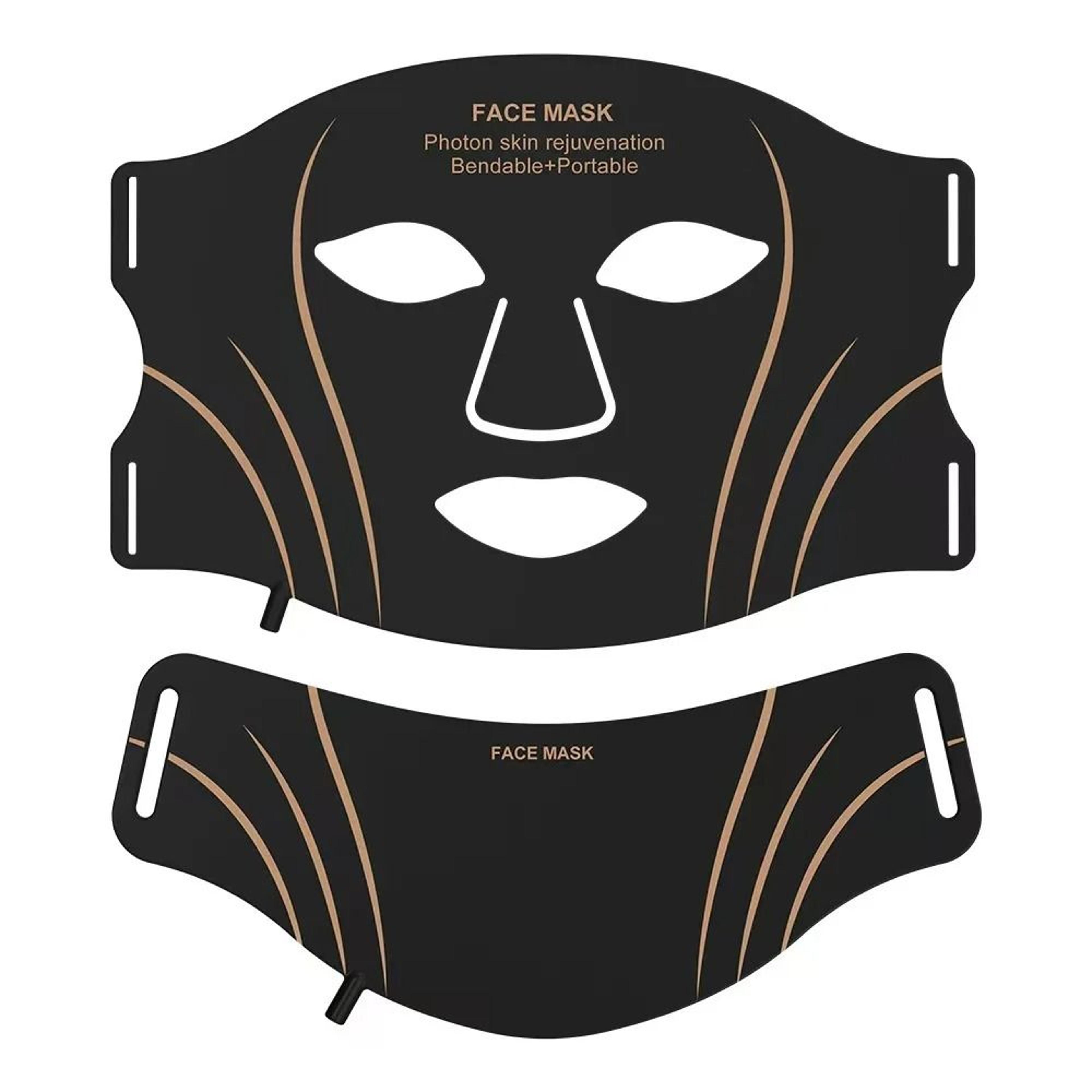 7 Color LED Face Mask USB Rechargeable Red Light Therapy Mask 2