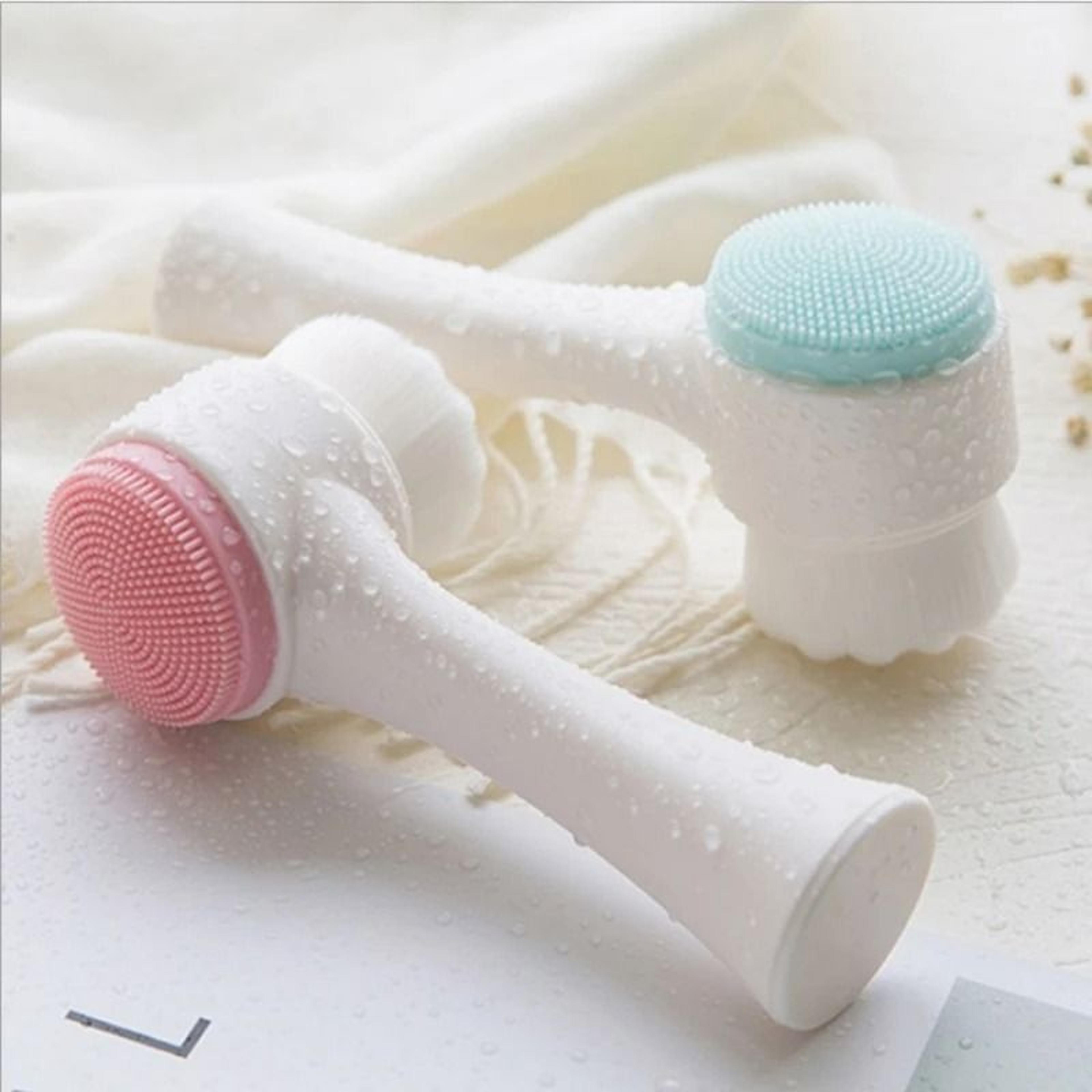 Double Sided Silicone Face Cleansing Brush 6