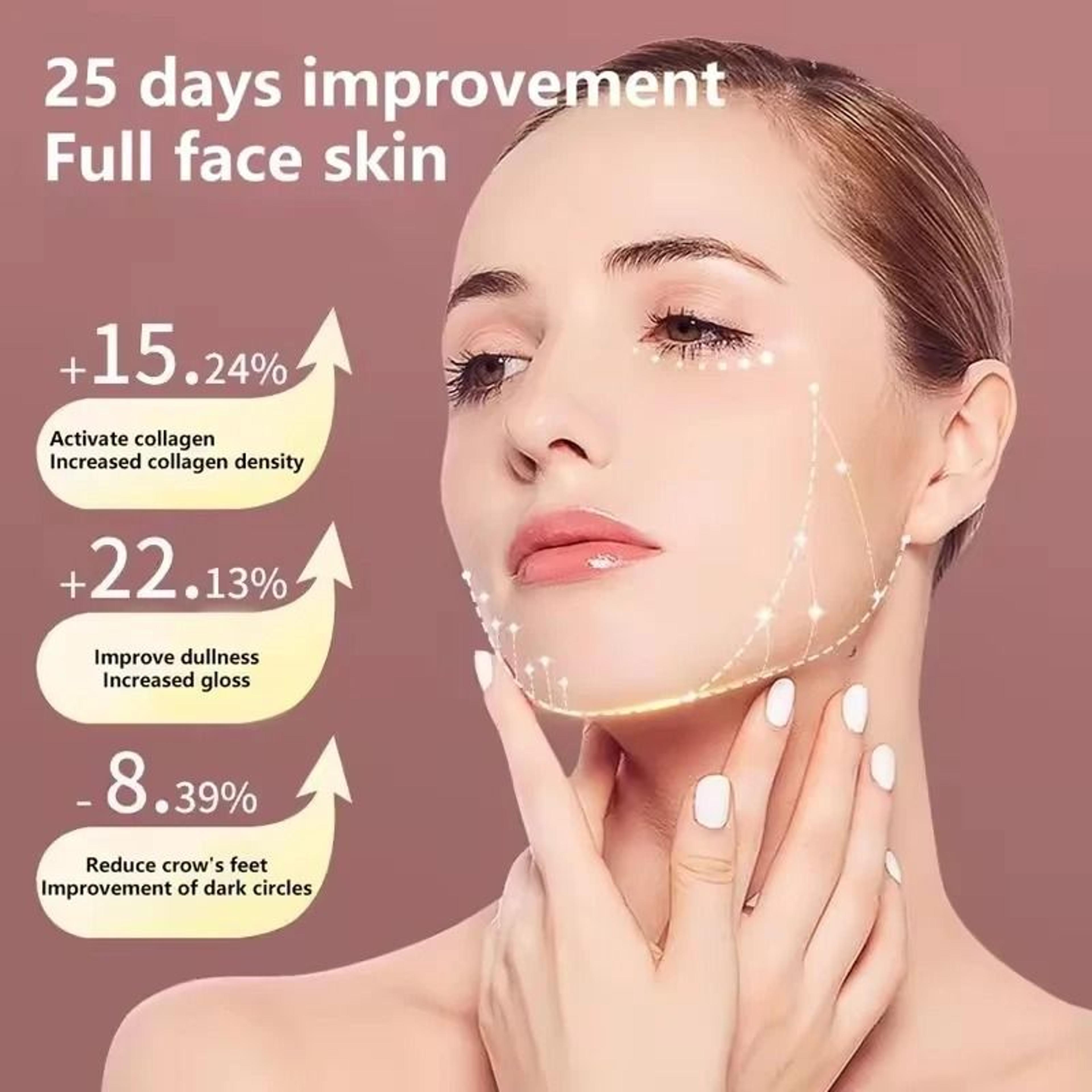 Heated LED V Face Lifting Massager For Double Chin Care 8