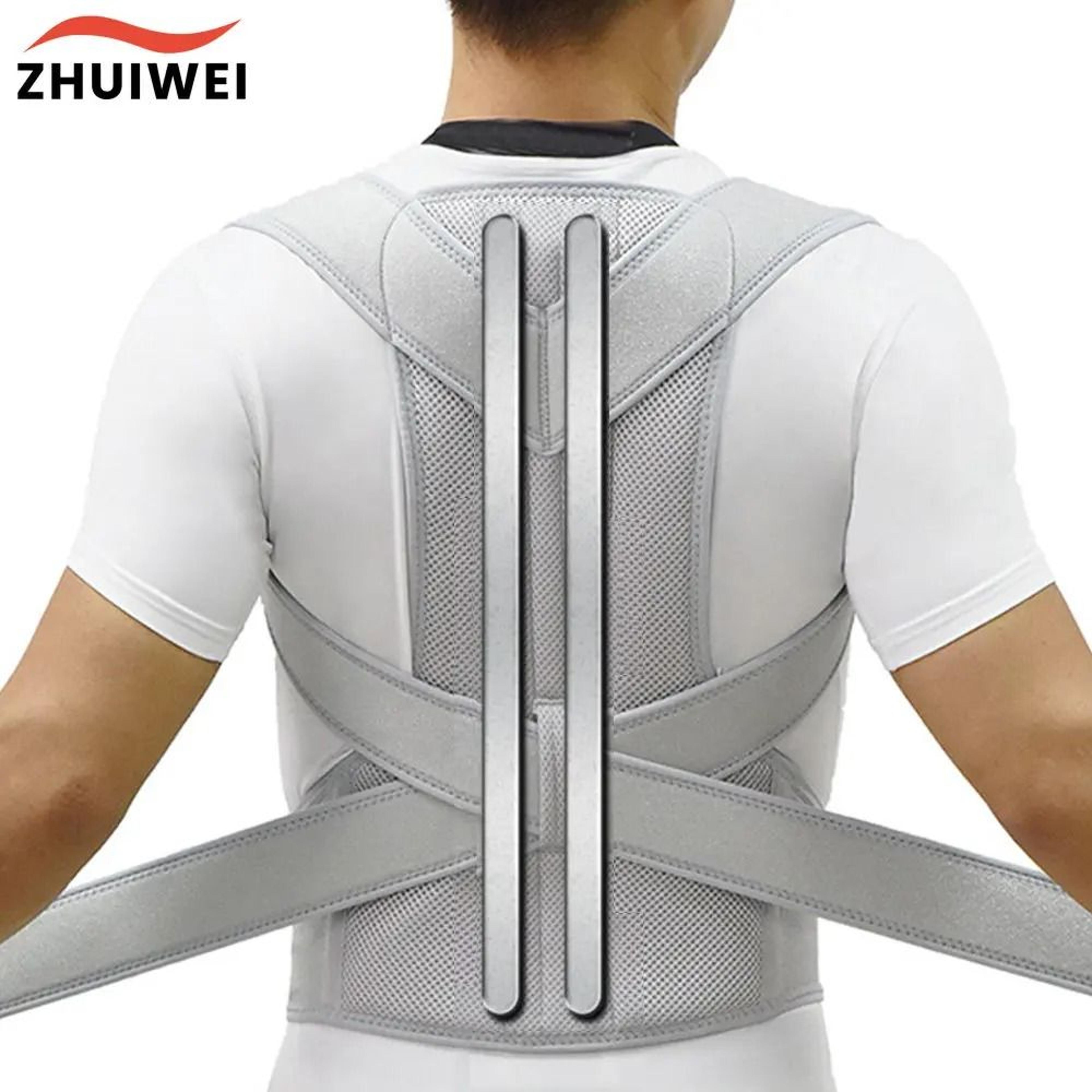 Adjustable Upper Back Posture Corrector For Shoulder Clavicle Support 0