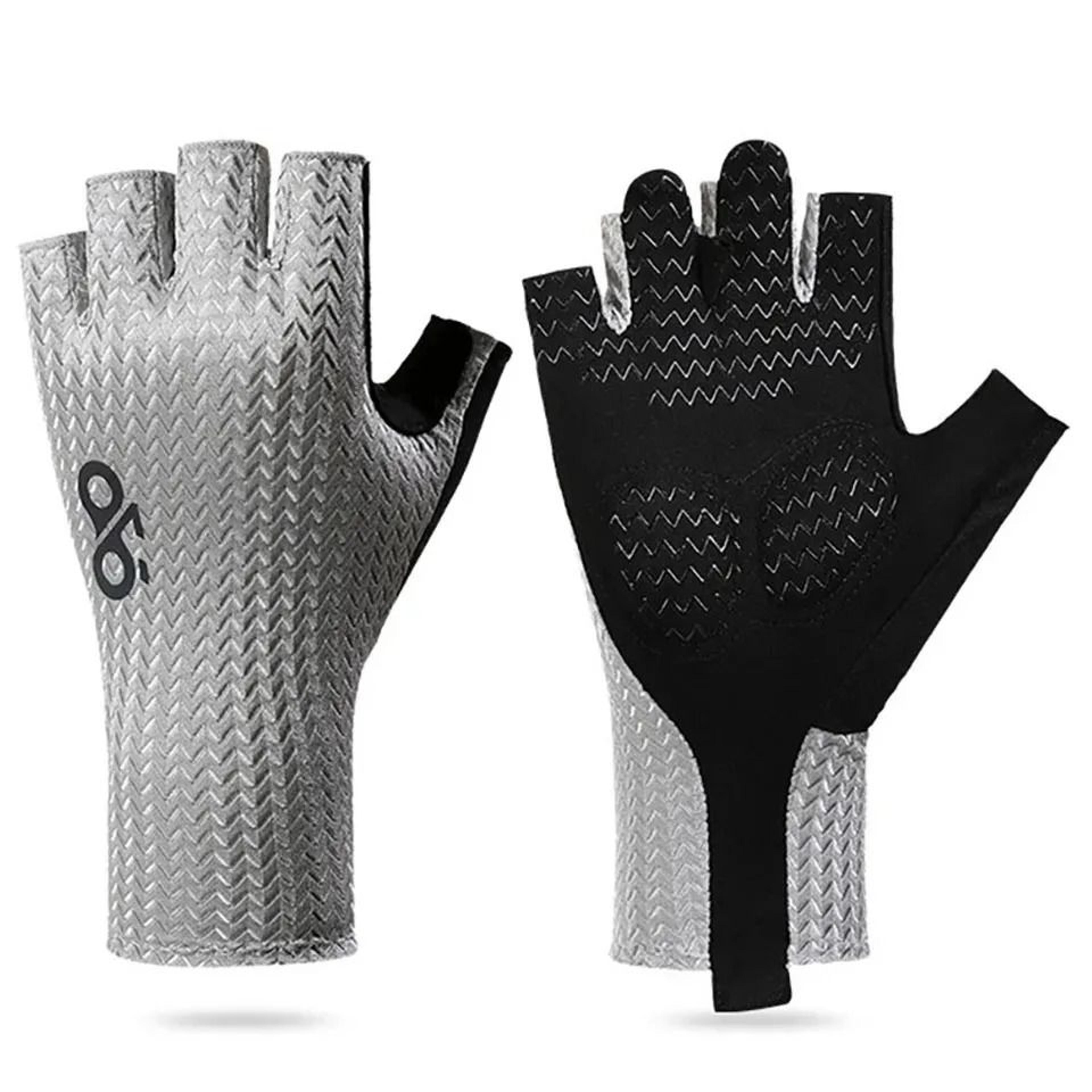 Breathable Half Finger Cycling Gloves With Anti Slip Grip For Road And Mountain Biking 3
