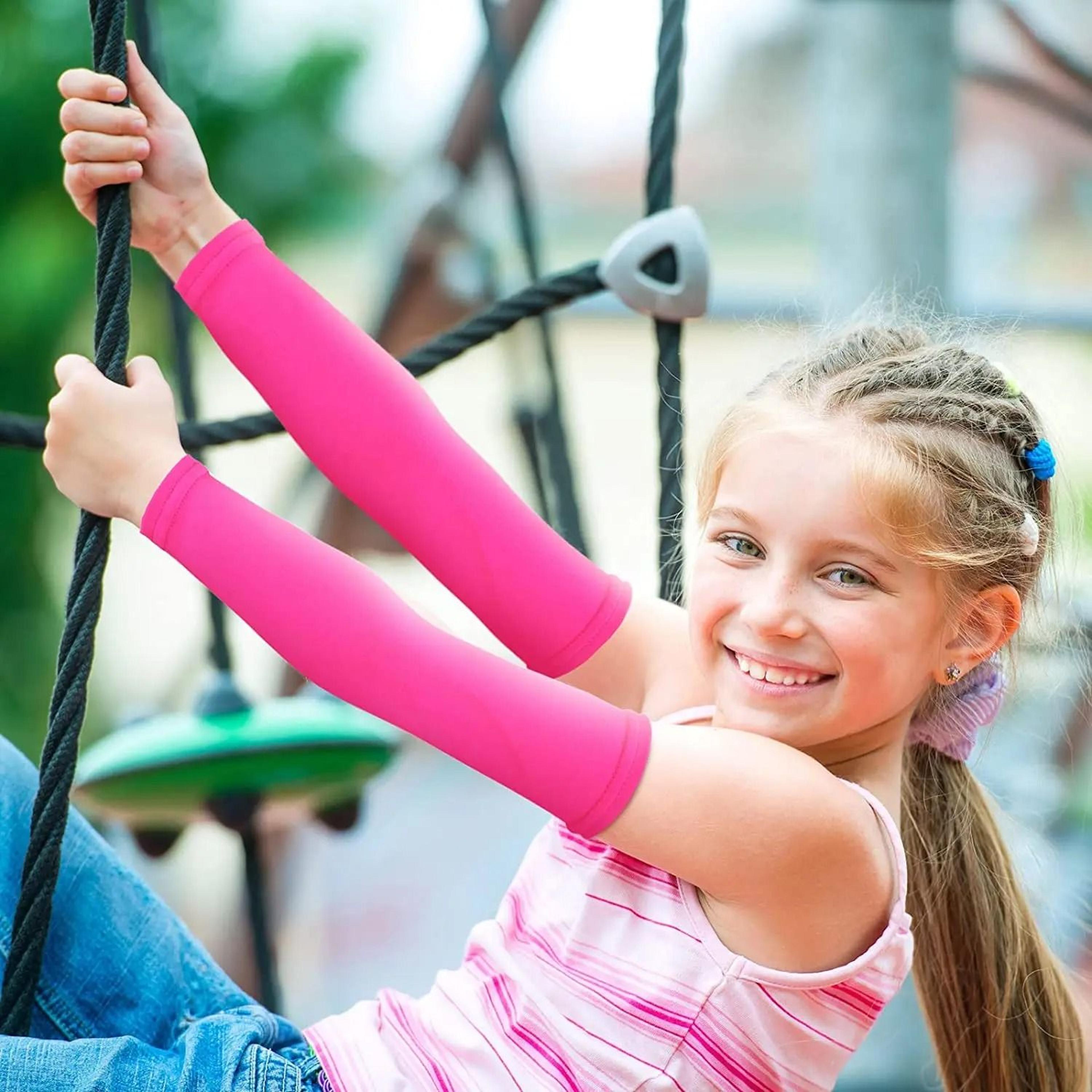 Kids Cooling UV Protection Arm Sleeves 24