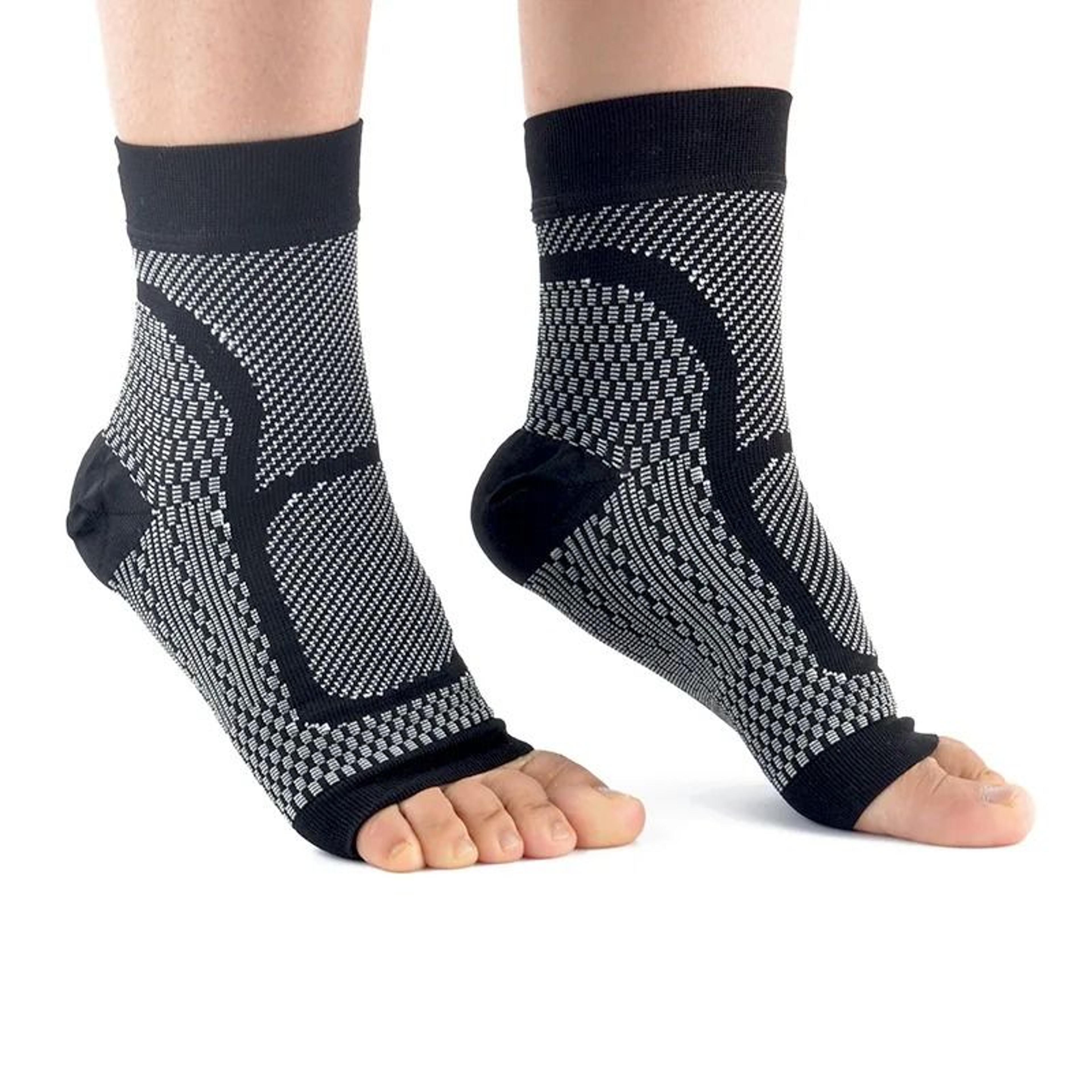 Ankle Compression Sleeves With Arch Support 1