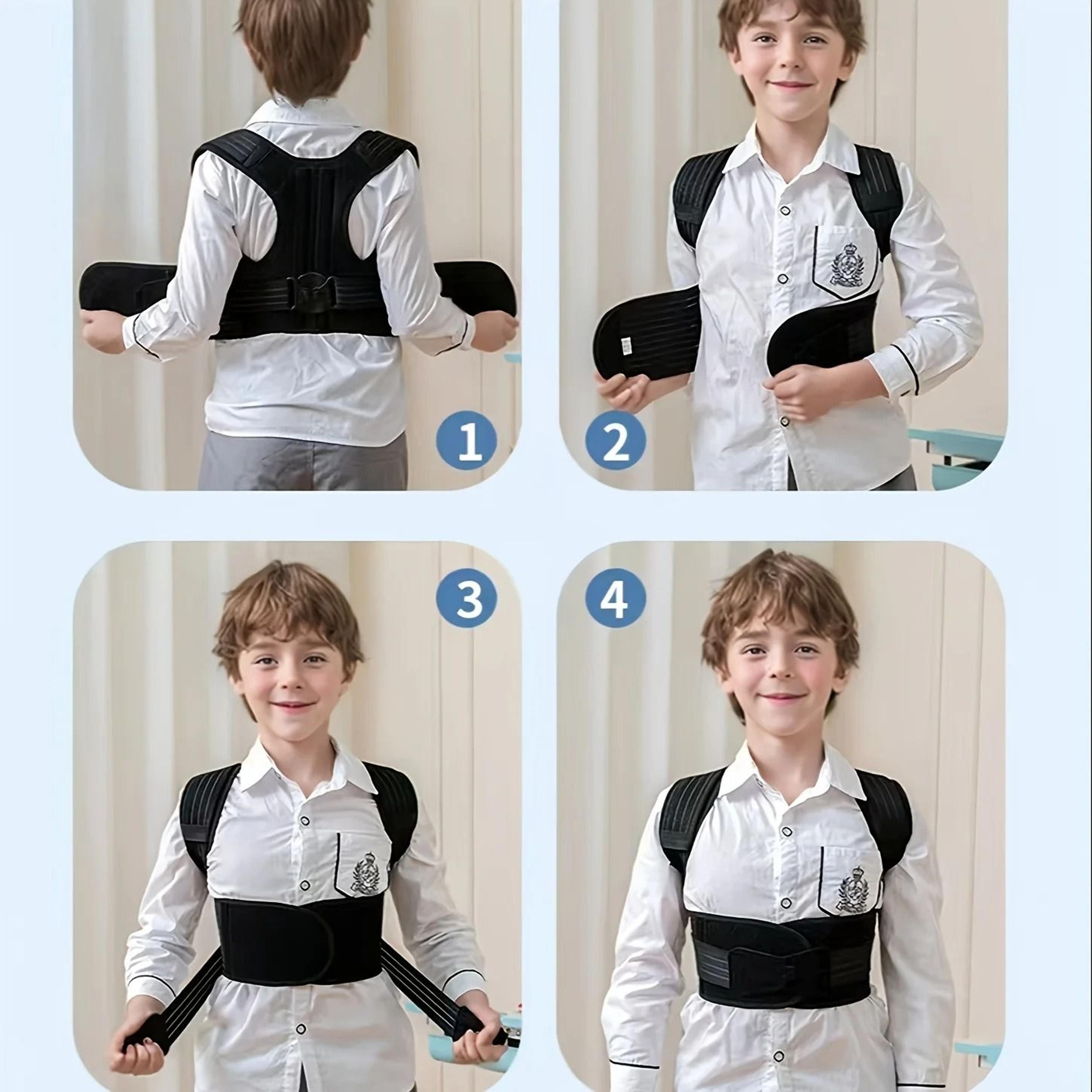 Adjustable Kids Posture Corrector Back Brace 2